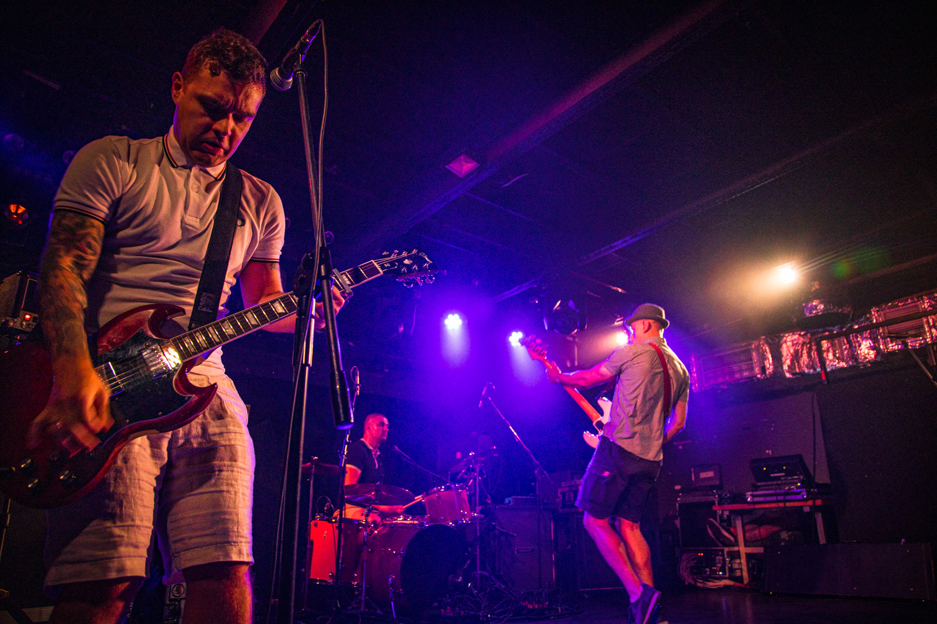 19.07.2022 Pleasure Trap na ostatnim koncercie przed Anti-Flag w warszawskim klubie Proxima.Produkcja WiniaryBookings. fot. Andrzej Wasilkiewicz/Reporter