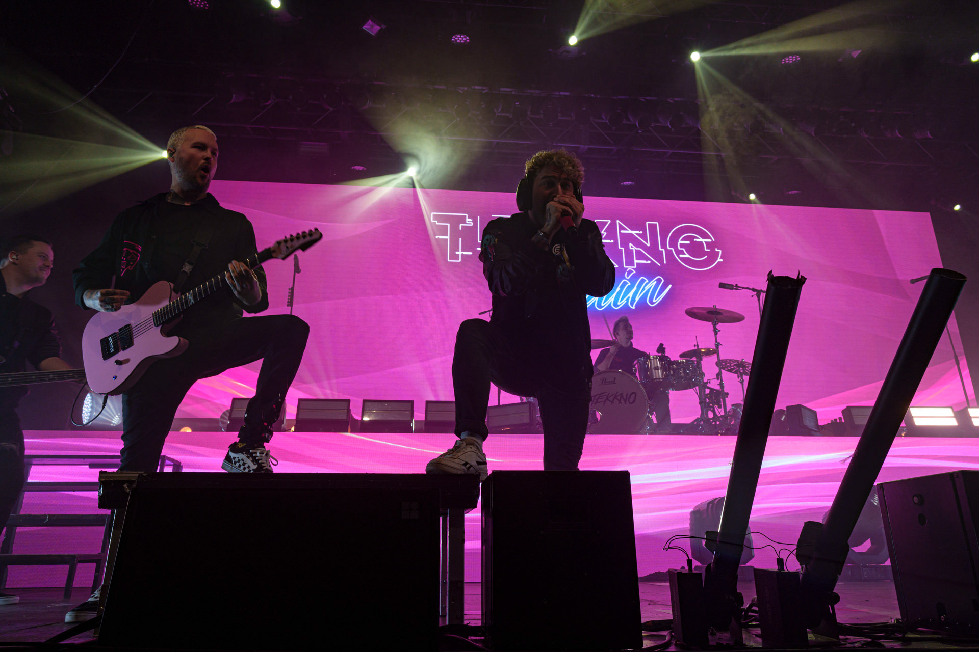 18.03.2023 - Electric Callboy - niemiecki metalcore w warszawskiej Progresji.Knock Out Productions. Fot. Andrzej Wasilkiewicz/Reporter