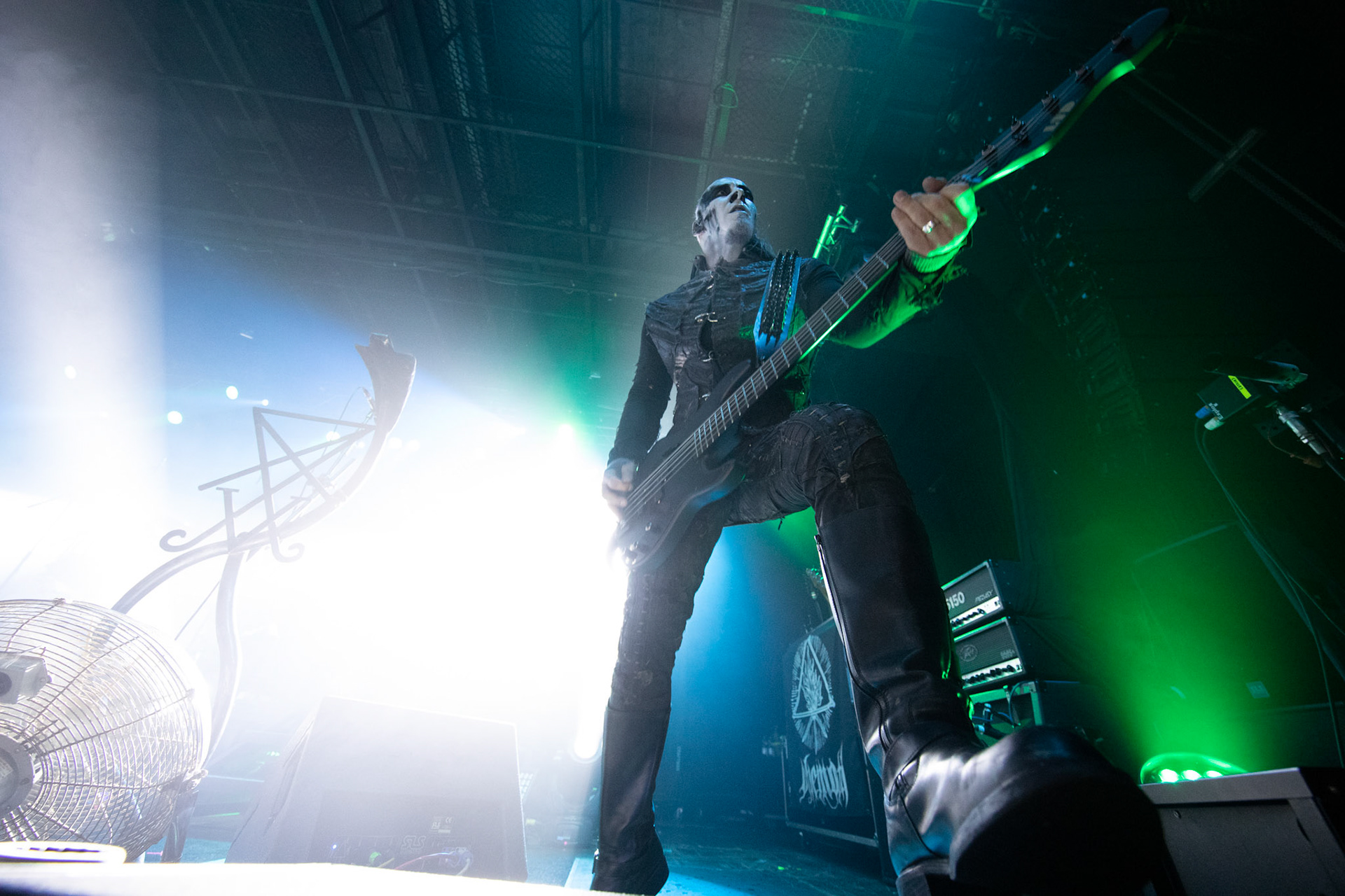 14.12.2018r. Behemoth koncert Merry Christless - Warszawa Progresja, Adam "Nergal" Darski – gitara, wokal prowadzący, 
Zbigniew "Inferno" Promiński – perkusja,
Tomasz "Orion" Wróblewski – gitara basowa, Patryk "Seth" Sztyber – gitara,  fot. Andrzej Wasilkiewicz/Reporter