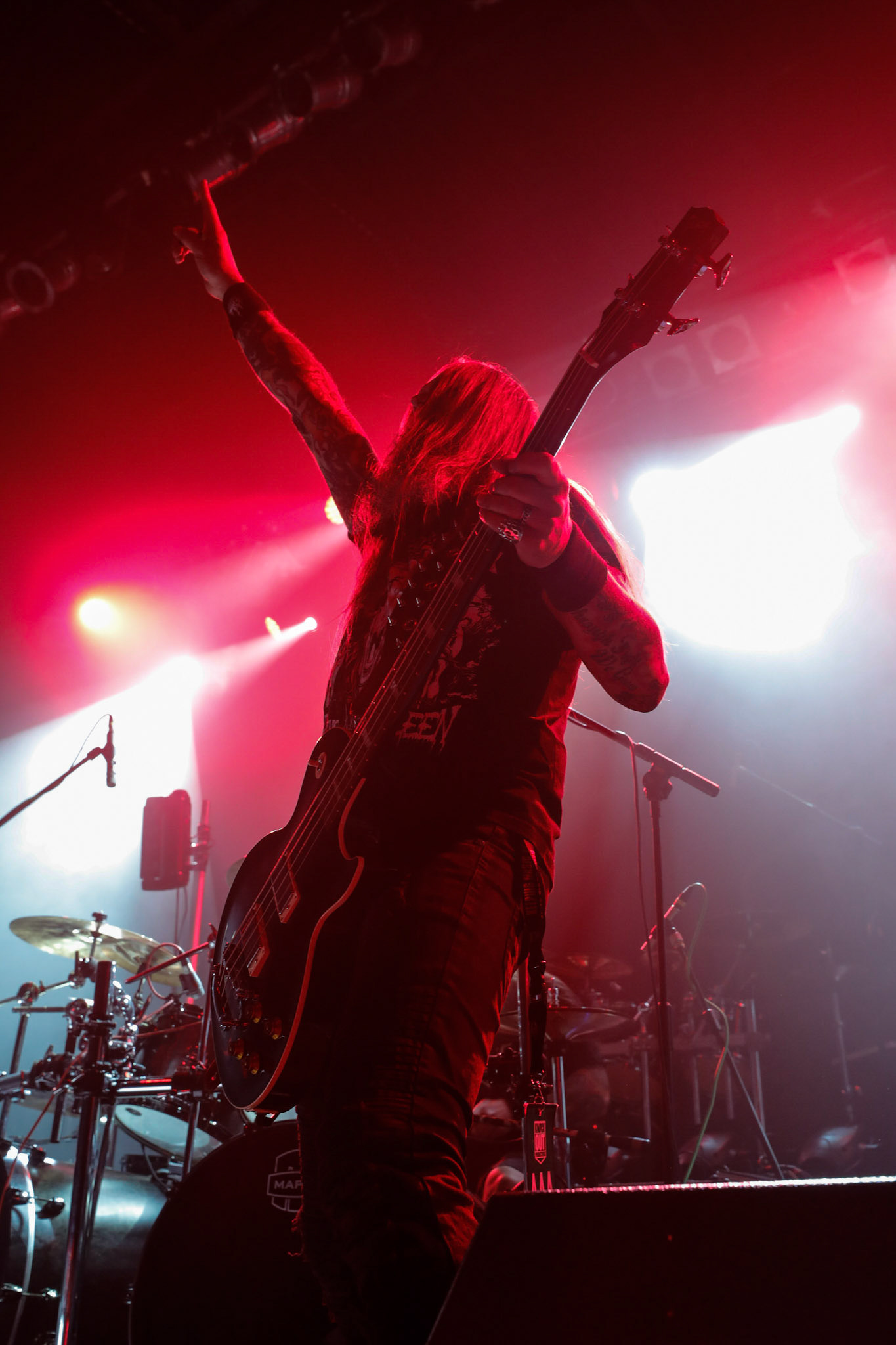 30.11.2018 Knock Out Tour 2018 - Warszawa Progresja -VIRGIN SNATCH  thrash metal, death metal,
Łukasz "Zielony" Zieliński wokal,
Grzegorz "Grysik" Bryła  gitara, 
Paweł Pasek  gitara, 
Piotr "Anioł" Wącisz  gitara basowa, 
Jacek Nowak perkusja,  fot. Andrzej Wasilkiewicz/Reporter