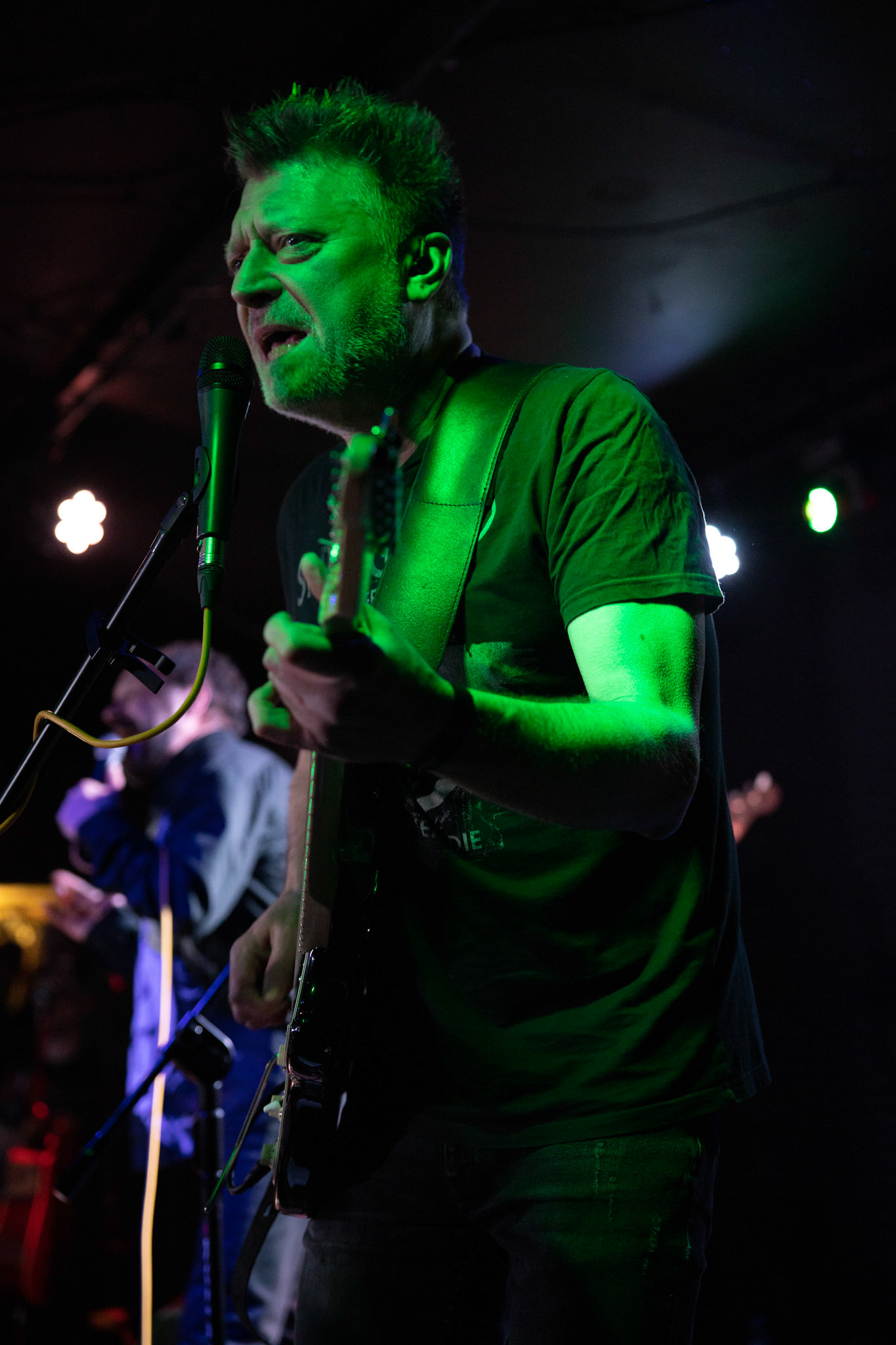 14.02.2020  Dr MISIO koncert w warszawskim Remoncie w ramach trasy Punky Reggae live 2020 N/Z  Gitara: Paweł Derentowicz
 fot. Andrzej Wasilkiewicz/REPORTER