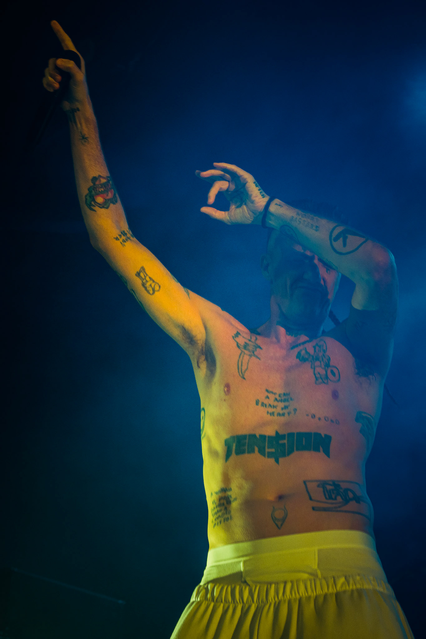 2024.04.08 Die Antwoord - REANIMATED! Warszawa - Klub Stodoła, Live Nation Polska, fot. Andrzej Wasilkiewicz/kaziq.com