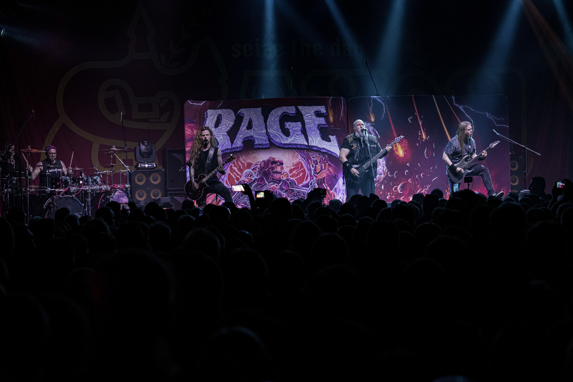 14.03.2023 Special guest: RAGE - SAXON "Seize the Day World Tour".Klub Progresja, Warszawa. Fot. Andrzej Wasilkiewicz/Reporter