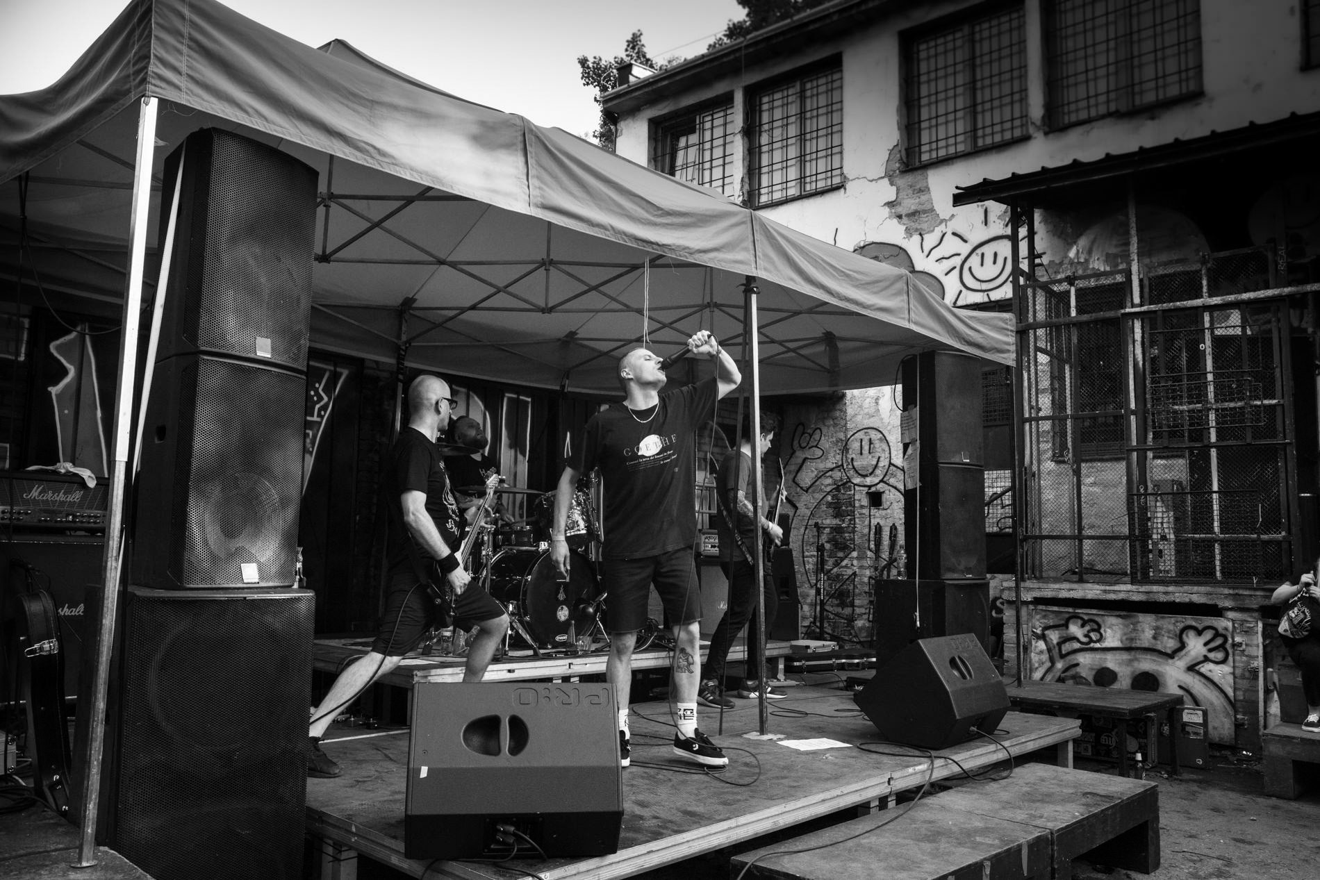 The Dog - koncert 27.06.2020 Warszawa Klub Pogłos. The Dog - hardcore. fot. Andrzej Wasilkiewicz/kaziq.com