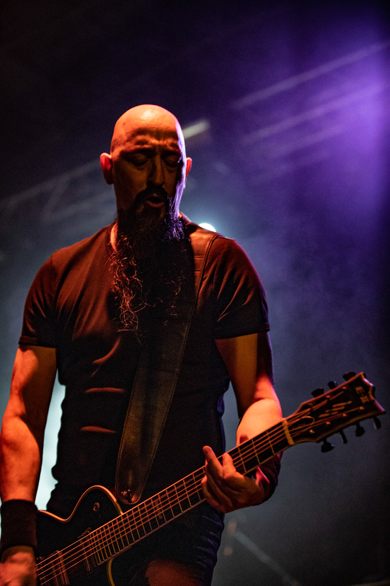 16.09.2021 Paradise Lost - koncert  Krakow, Hype Park,Knock Out Production, Nuclear Blast, n/z Aaron Aedy – gitara rytmiczna,Fot. Andrzej Wasilkiewicz/Reporter