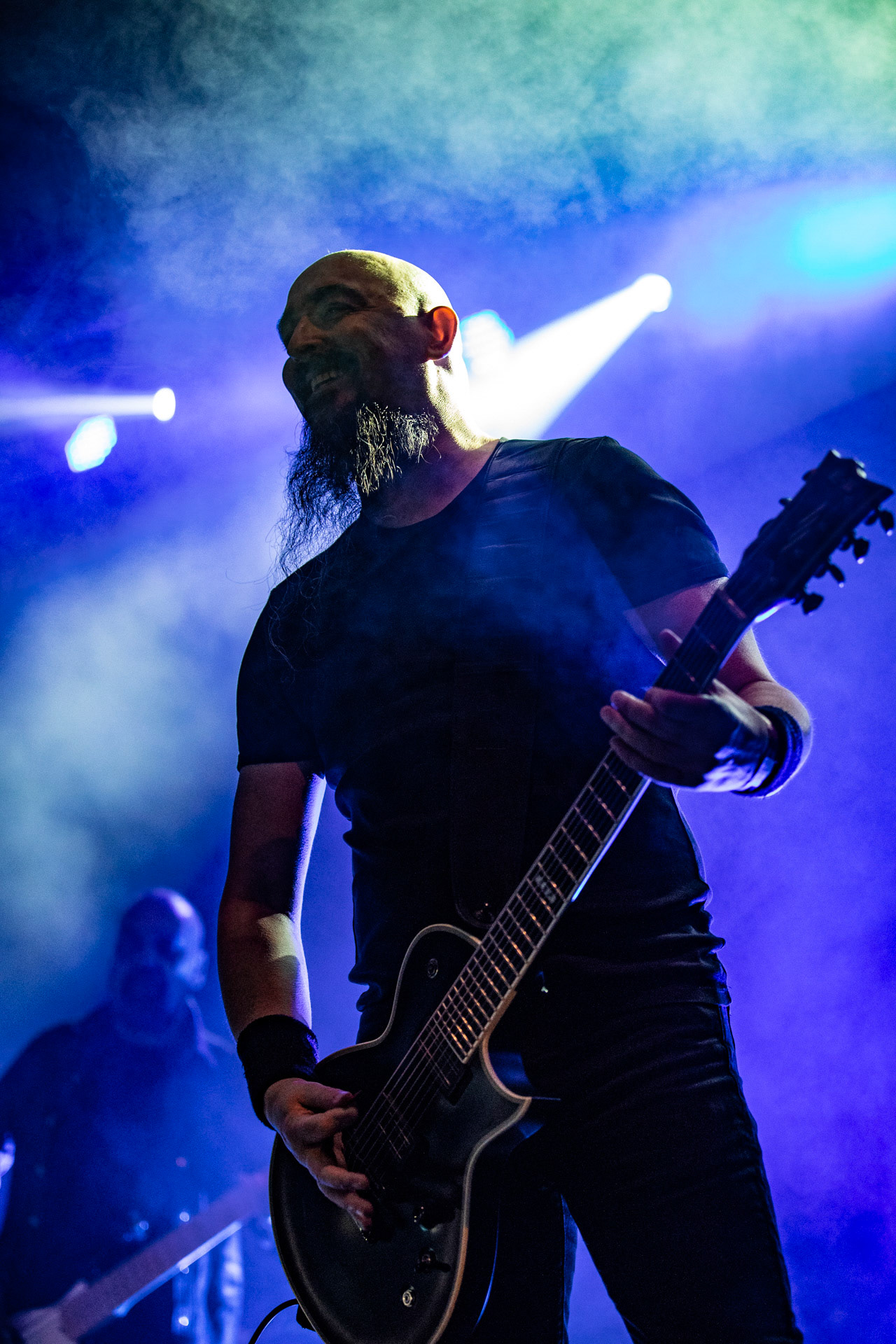 16.09.2021 Paradise Lost - koncert  Krakow, Hype Park,Knock Out Production, Nuclear Blast, n/z Aaron Aedy – gitara rytmiczna,Fot. Andrzej Wasilkiewicz/Reporter