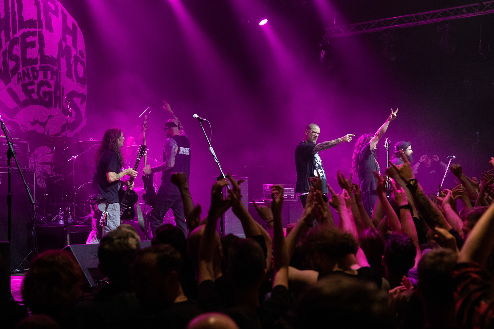 PHILIP H. ANSELMO & THE ILLEGALS (USA) groove, sludge, metal,
Pantera Set, Knockoutprod
fot. Andrzej kaziq Wasilkiewicz/Reporter