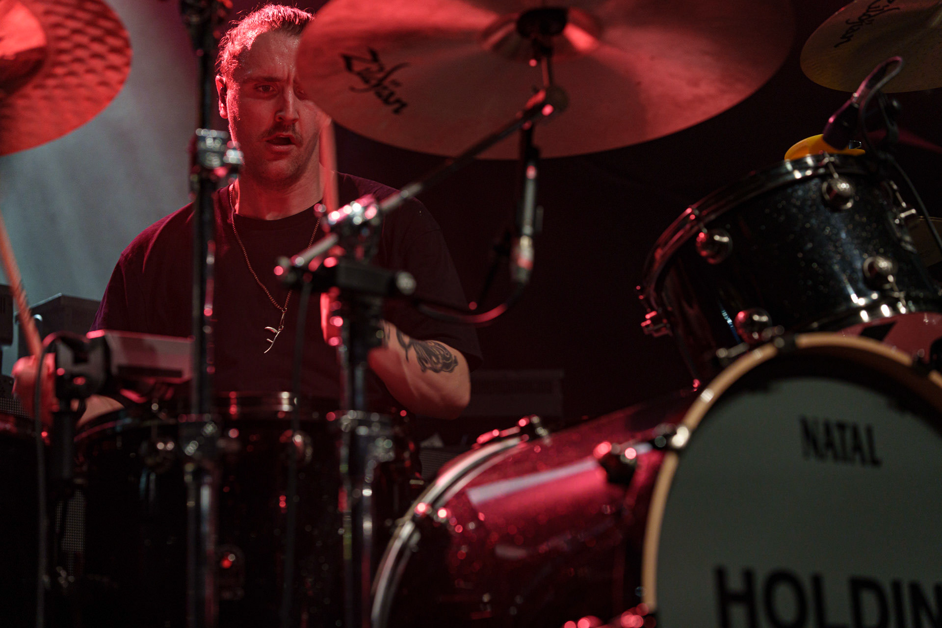 18.03.2023 - HOLDING ABSENCE - post-rock, alternative rock, w warszawskiej Progresji.Knock Out Productions. Fot. Andrzej Wasilkiewicz/Reporter