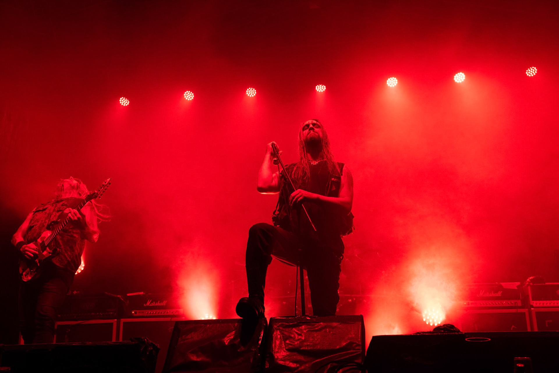 Marduk, koncert w ramach Blitzkrieg MMXX warszawska Progresja, black metal, Szwecja, Massive Music Rock The Nation America.fot. Andrzej kaziq Wasilkiewicz/Reporter