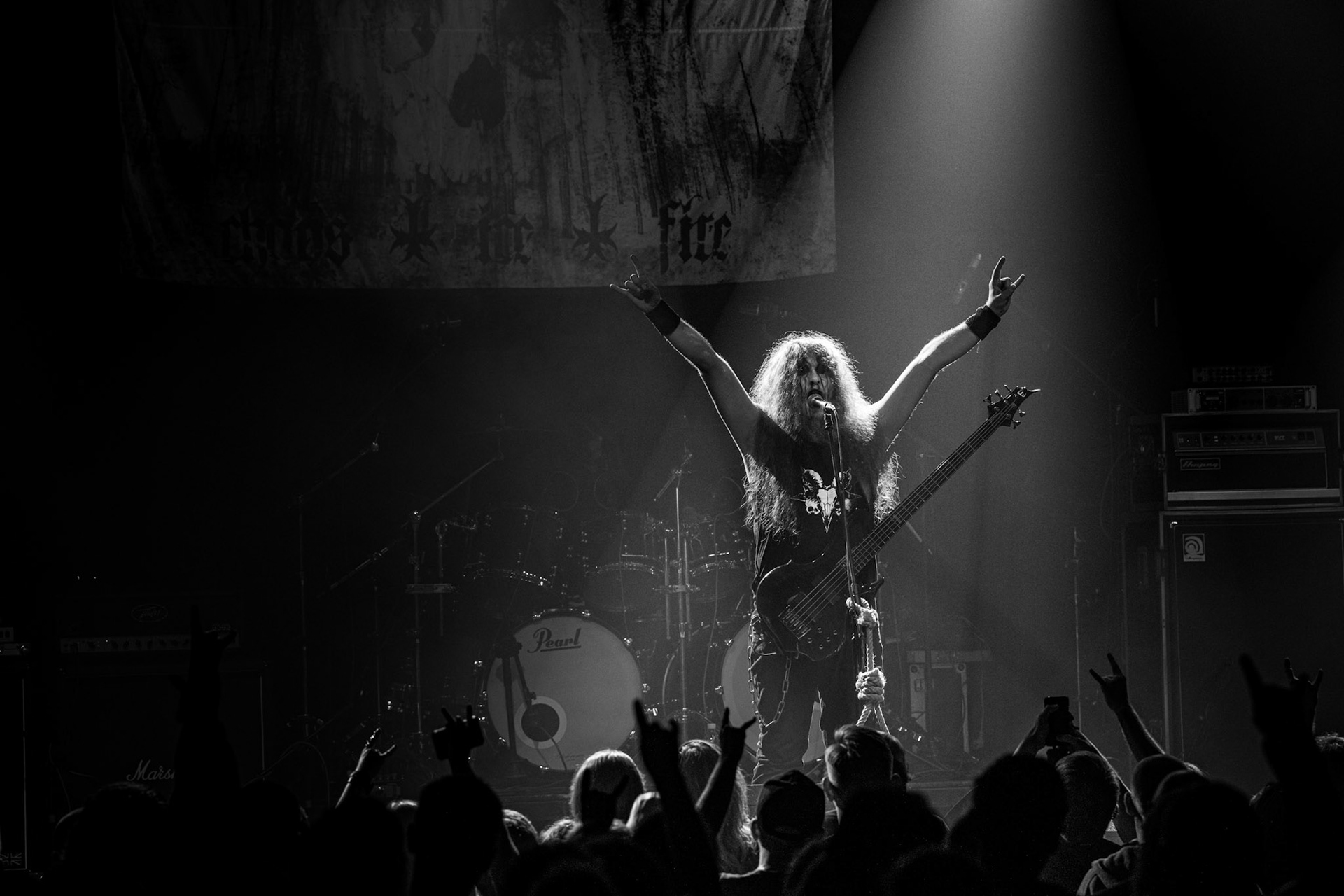 21.12.2019 Metalowa Wigilia 2019 w warszawskiej Progresji.
Koncert zespołu Arkona, polski blackmetal.
Massive Music 
fot. Andrzej Wasilkiewicz/REPORTER