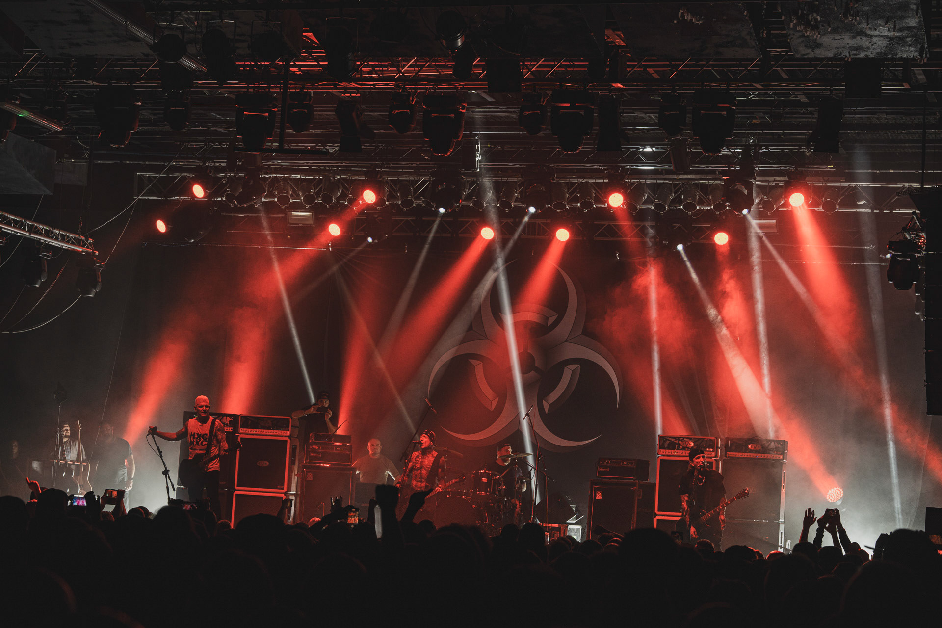 8.08.2023 BIOHAZARD - Warszawa klub Progresja,Produkcja Knock Out Productions. fot. Andrzej Wasilkiewicz/kaziq.com