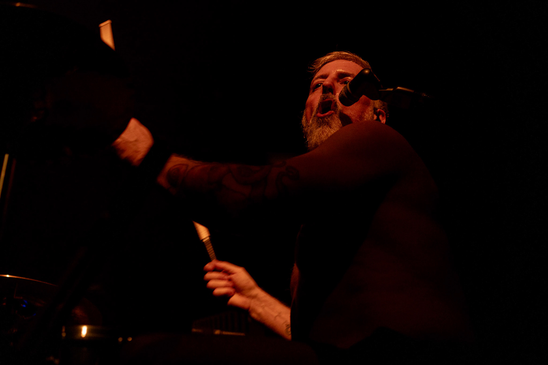 2024.03.15 MANTAR - sludge/black metal, klub Stodola, Knock Out Productions, fot. Andrzej Wasilkiewicz/Reporter