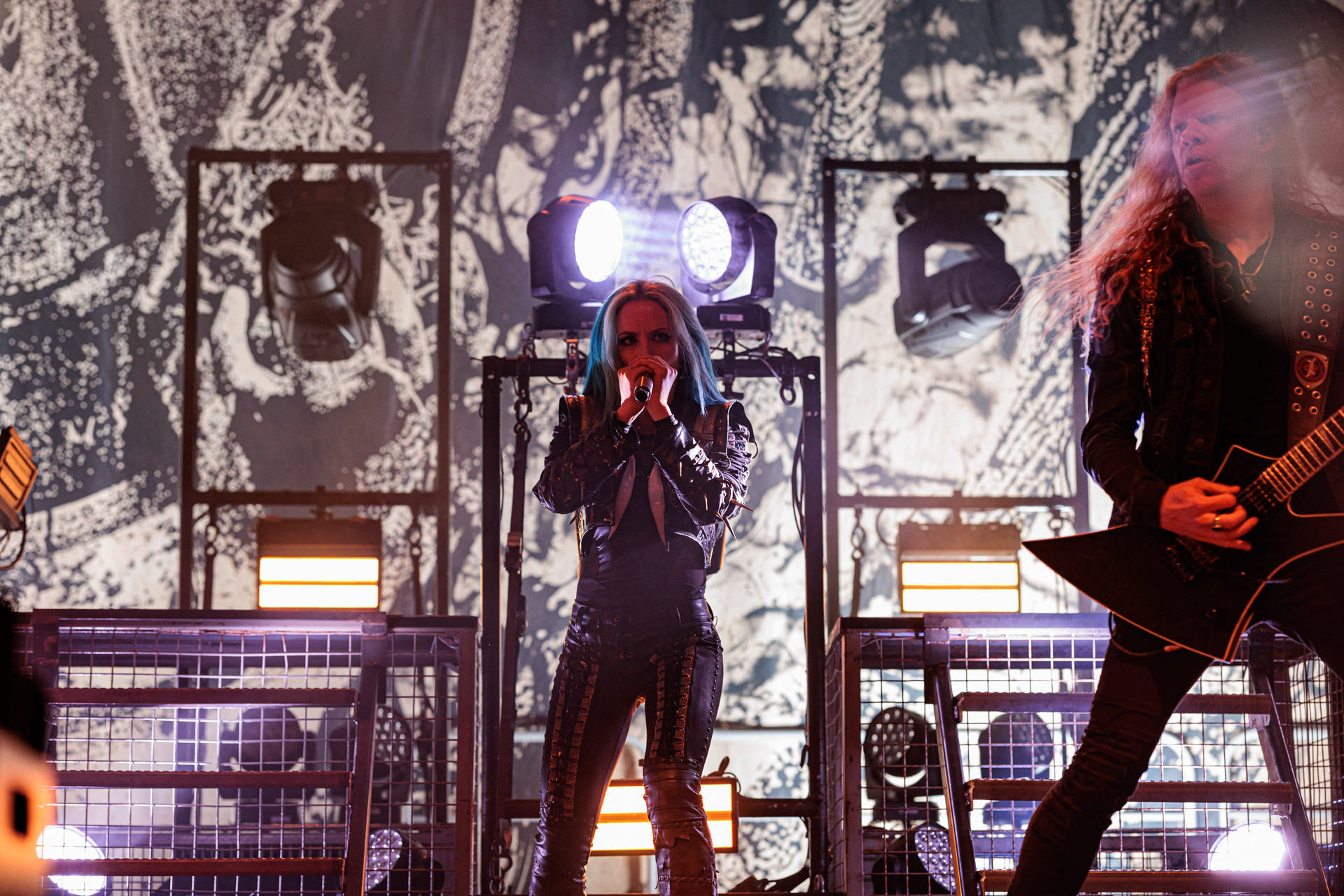 19.10.2022 ARCH ENEMY  - The European Siege 2022,Spodek Katowice Poland,fot. Andrzej Wasilkiewicz/Reporter