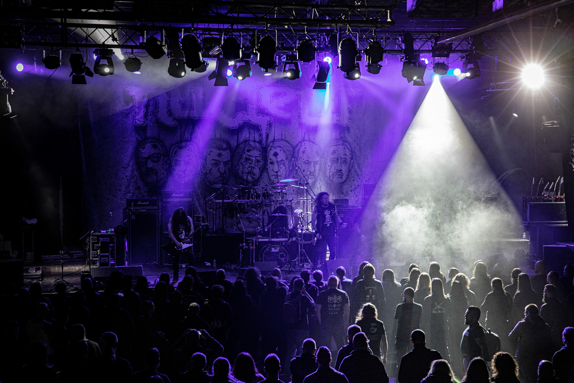 Nuclear - Outstrider European Tour 2020. Chile - thrash metal. 
Chilijska formacja grająca klasyczny thrash metal.
Koncert w Warszawskiej Progresji, Knock Out Productions.
fot. Andrzej Wasilkiewicz/Reporter