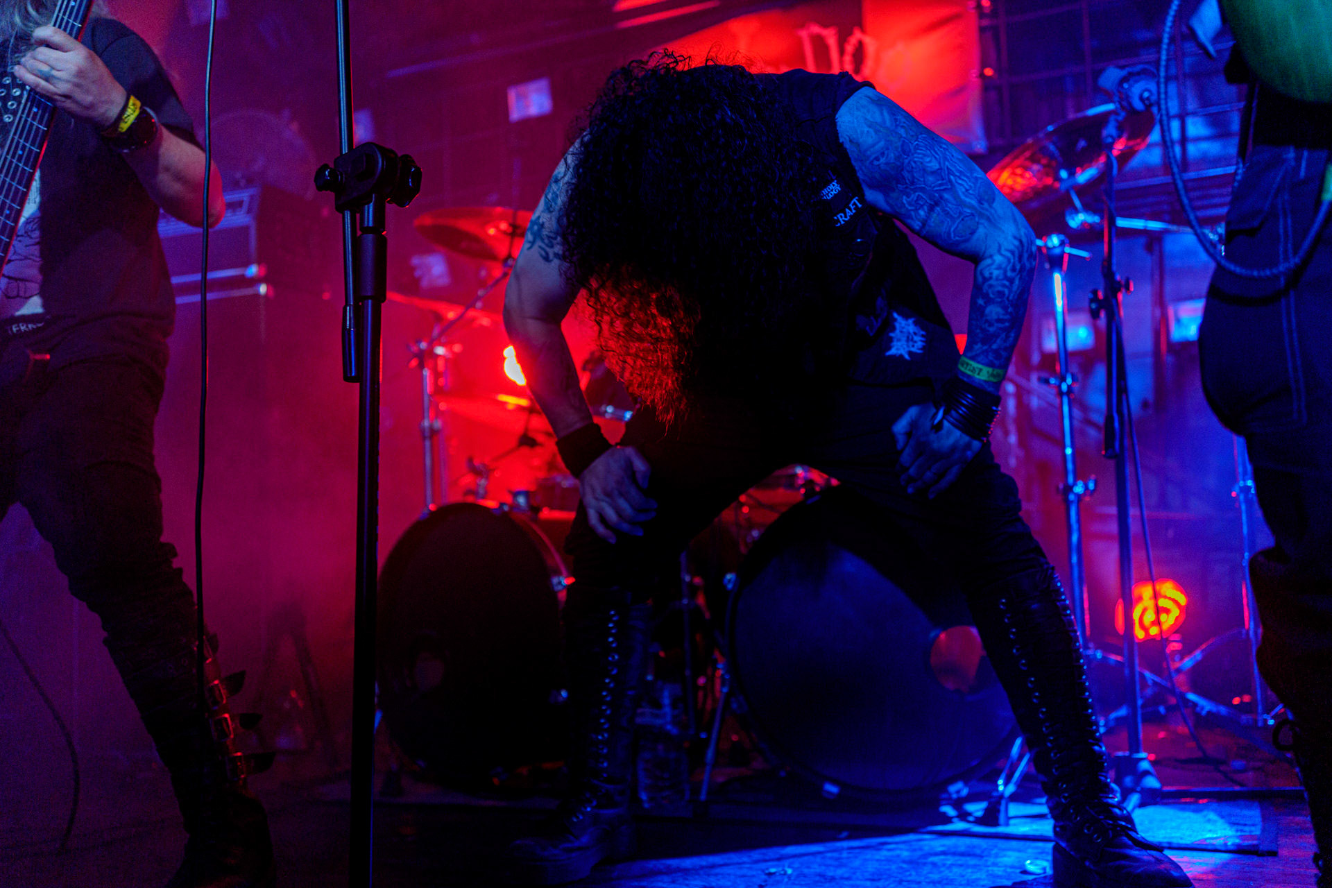 17.03.2023 - MASACRE (death metal, Kolumbia) - Warszawa - VooDoo klub.Left Hand Sounds. fot. Andrzej Wasilkiewicz/kaziq.com