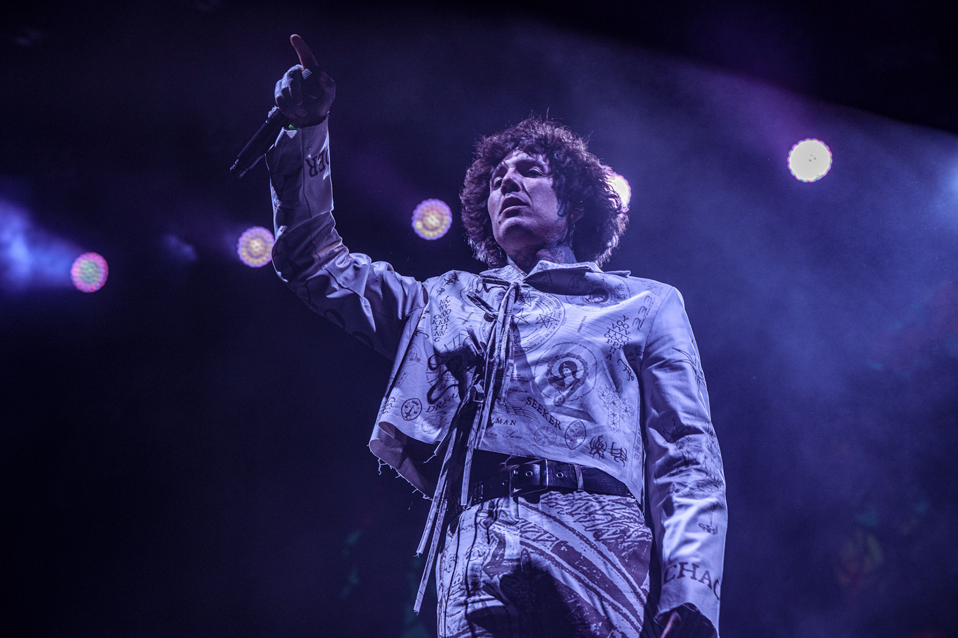 8.06.2024 BRING ME THE HORIZON - Mystic Festival 2024 Gdansk. Dzień trzeci. fot. Andrzej Wasilkiewicz/Reporter