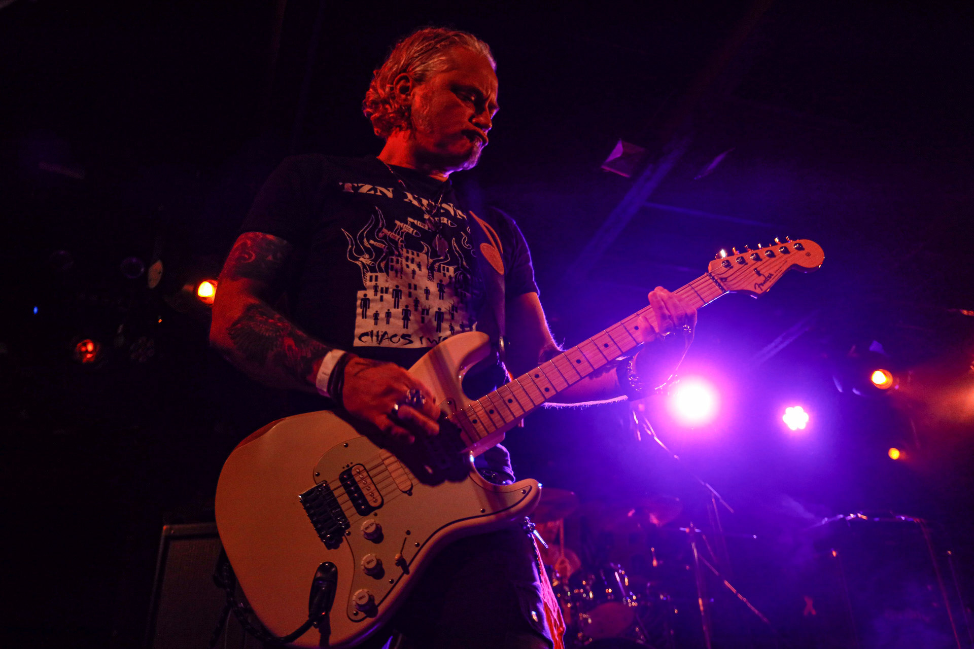 25.08.2022 TZN Xenna - warszawska grupa punkowa z frontmenem Krzysztofem Zygzakiem Chojnackim przed warszawskim koncertem The Exploited.fot. Andrzej Wasilkiewicz/Reporter