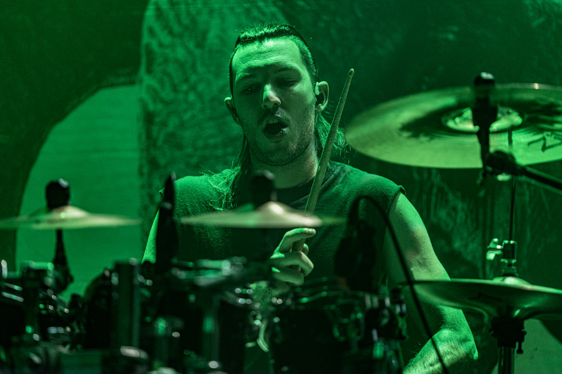 14.04.2023 Kataklysm - kanadyjski melodic death metal. Knock Out Productions, klub Progresja Warszawa. fot. Andrzej Wasilkiewicz/kaziq.com