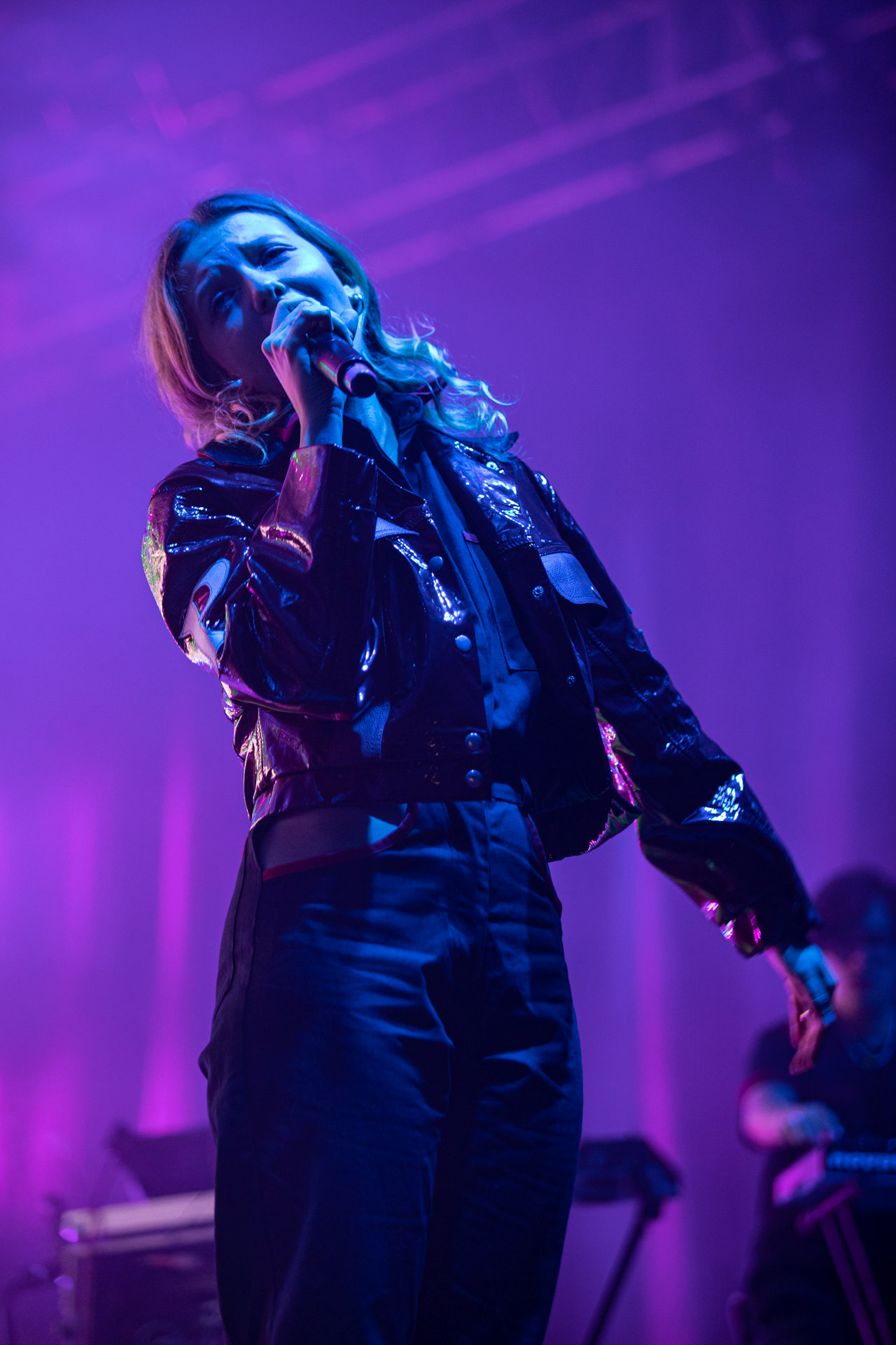 25.09.2021 The Dumplings - koncert Warszawa Progresjan/z Justyna Swies wokal, instrumenty klawiszowe,fot. Andrzej Wasilkiewicz/REPORTER