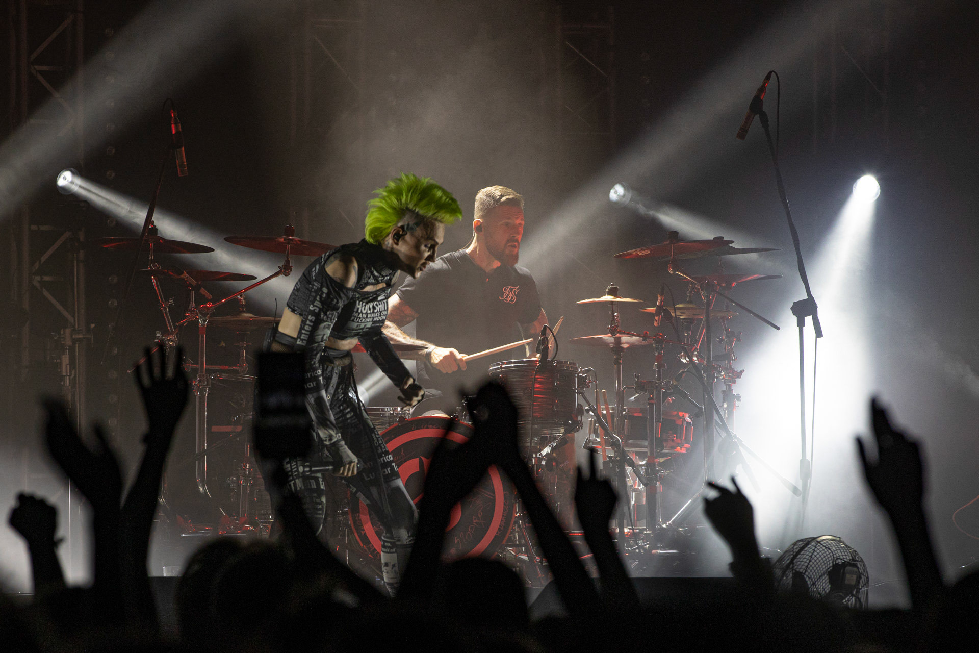 30.07.2021 Agnieszka Chylinska - koncert 25 lat na scenie! Warto bylo szalec. Warszawa Gramy do Woli Progresja.n/z Agnieszka Chylinska – wokal n/z Bartek Krolik – gitara basowa, klawisze,n/z Marek Piotrowski – instrumenty klawiszowe, n/z Maciej Maka – gitara,n/z Bartlomiej Szopix Czerniachowski - perkusja.Pop, pop-rock, hardrock, heavy metal,Fot. Andrzej Wasilkiewicz/Reporter