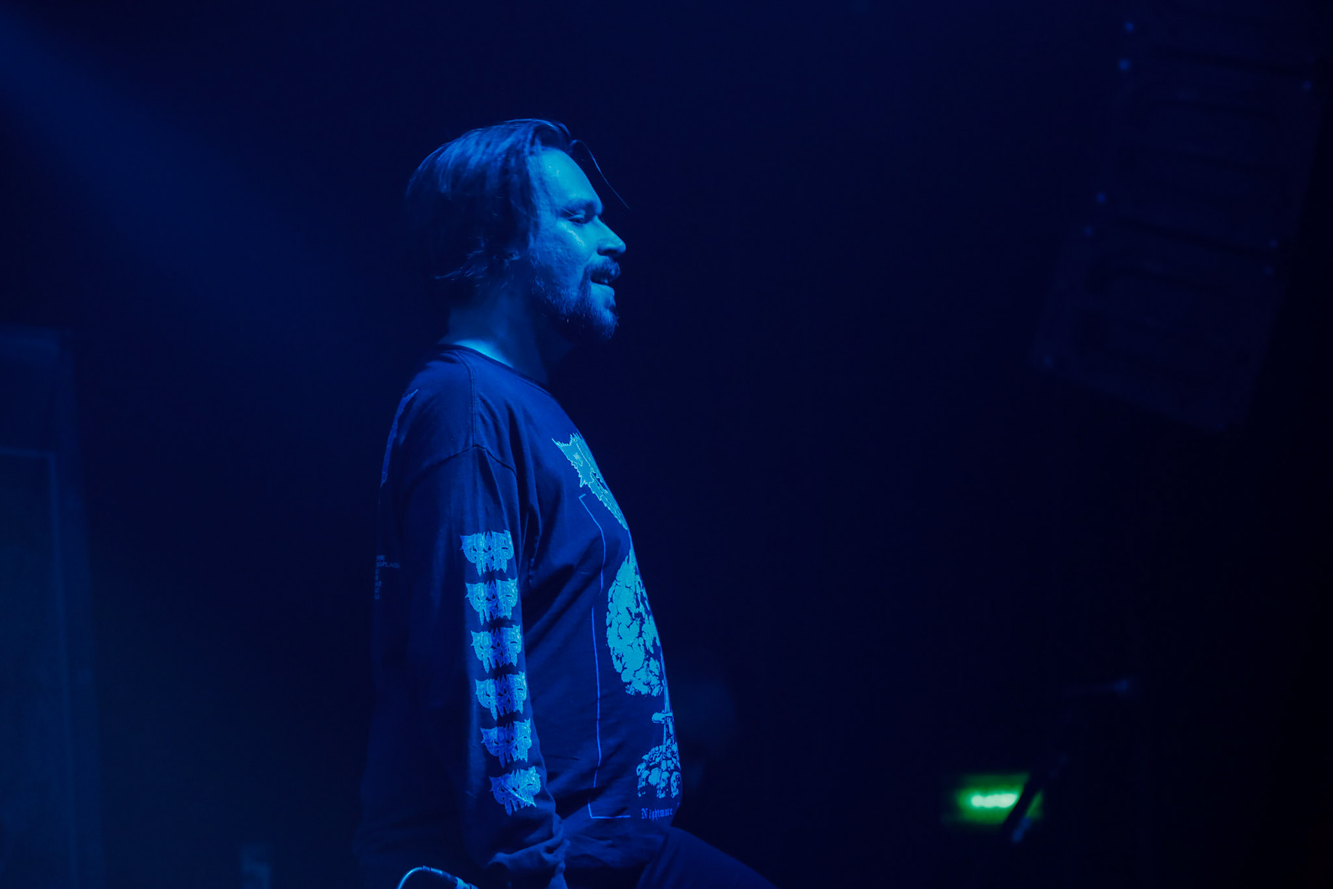 30.11.2018 Knock Out Tour 2018 - Warszawa Progresja - DROWN MY DAY deathcore, metalcore, death metal, 

Maciek "Groov" Korczak wokal, 
Arkadiusz Antosz gitara basowa, 
Sergiusz Smolnicki gitara, 
Sławomir Wojtas gitara, 
Kuba Homik perkusja, fot. Andrzej Wasilkiewicz/Reporter