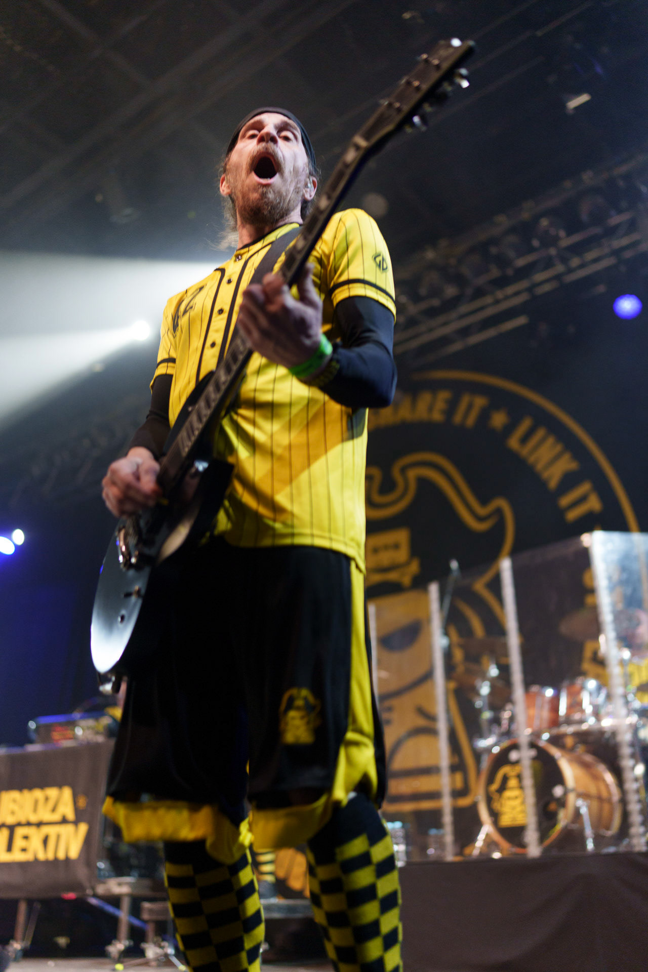 9.02.23 DUBIOZA KOLEKTIV - bosniacka grupa muzyczna, grajaca reggae, dub i rock. - Warszawa Progresja. Winiary Bookings.Fot. Andrzej Wasilkiewicz/Reporter