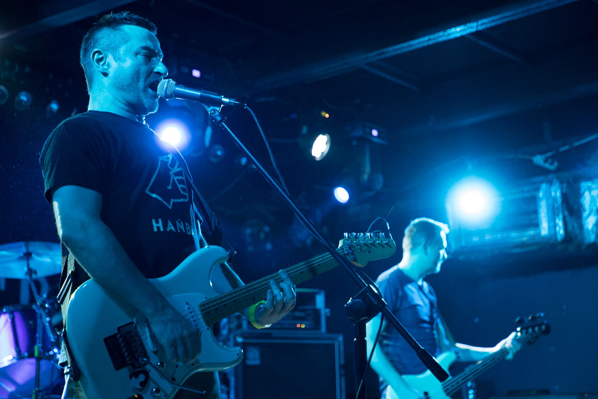 9.12.2017r Dezerter koncert Proxima, Robert Robal Matera gitara, wokal, Krzysztof Grabowski perkusja , Jacek Chrzanowski gitara basowa fot. Andrzej Wasilkiewicz/Reporter