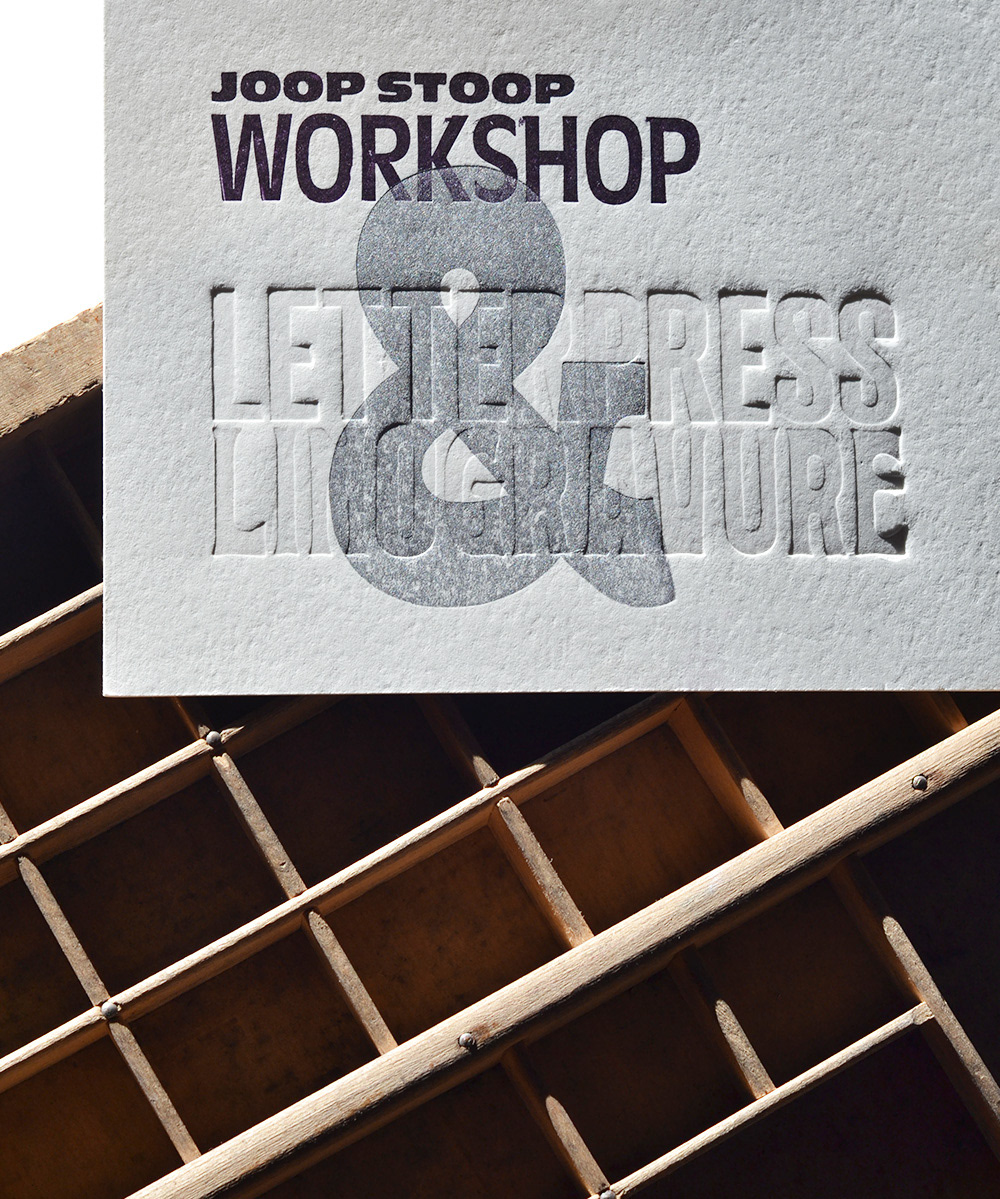 letterpress linogravure workshop