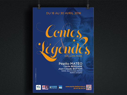 affiche du festival contes et légendes
