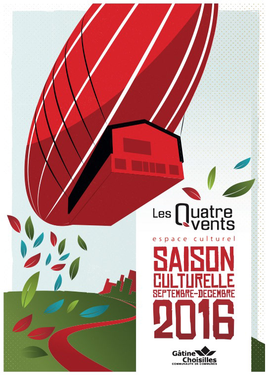 saison culturelle, illustration, naïf