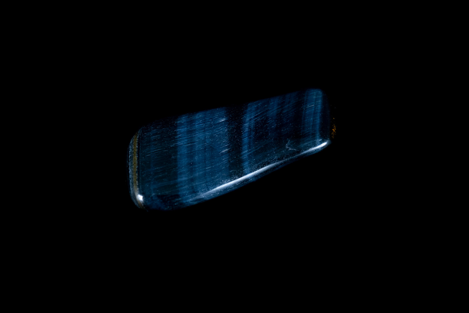 Hawk’s Eye Mineral on Black