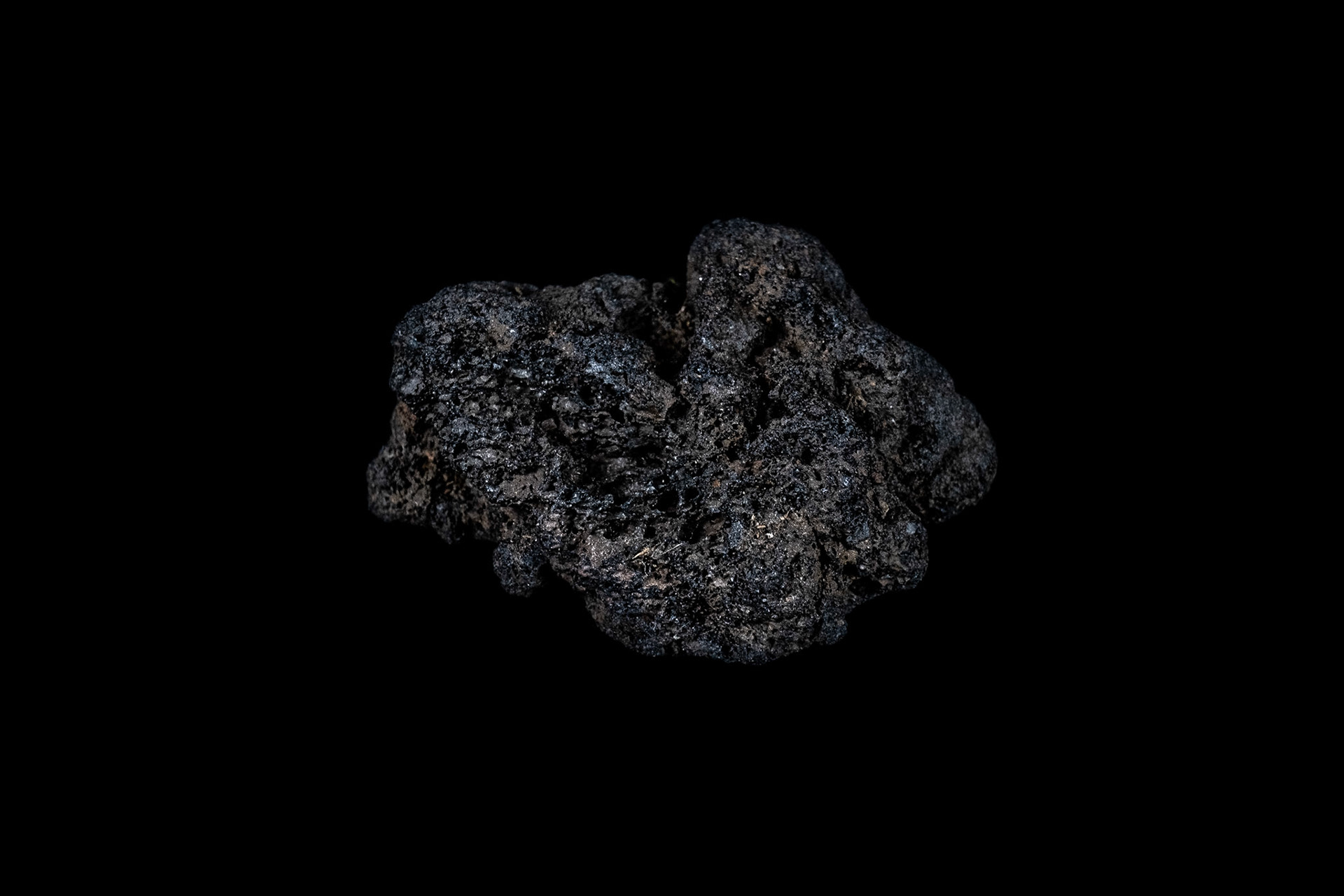 Black Cinder Lapilli from Fuji