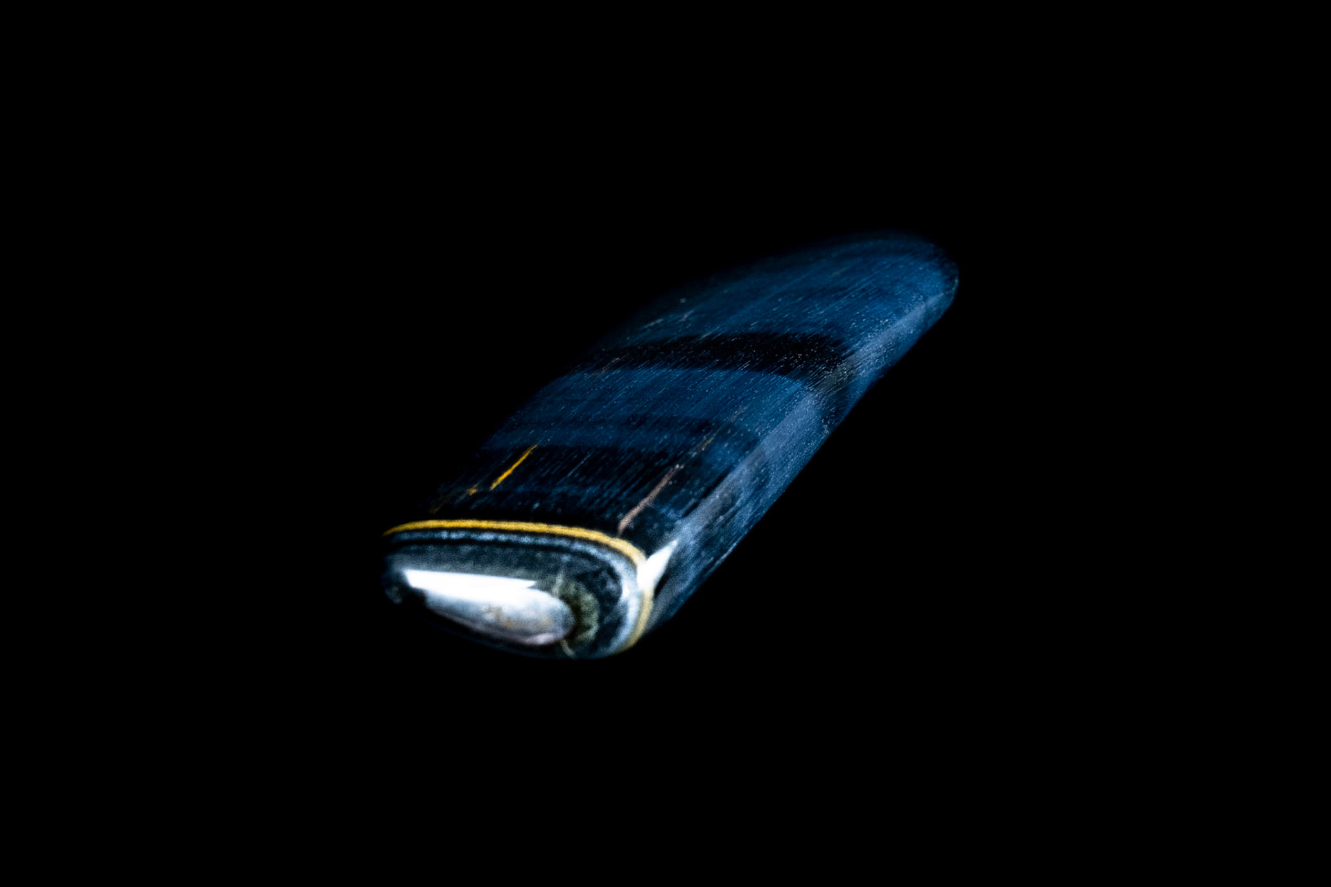 Hawk’s Eye Mineral on Black