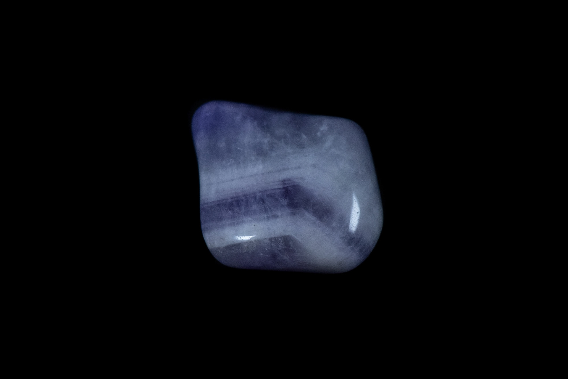 Purple Amethyst Quartz on Black