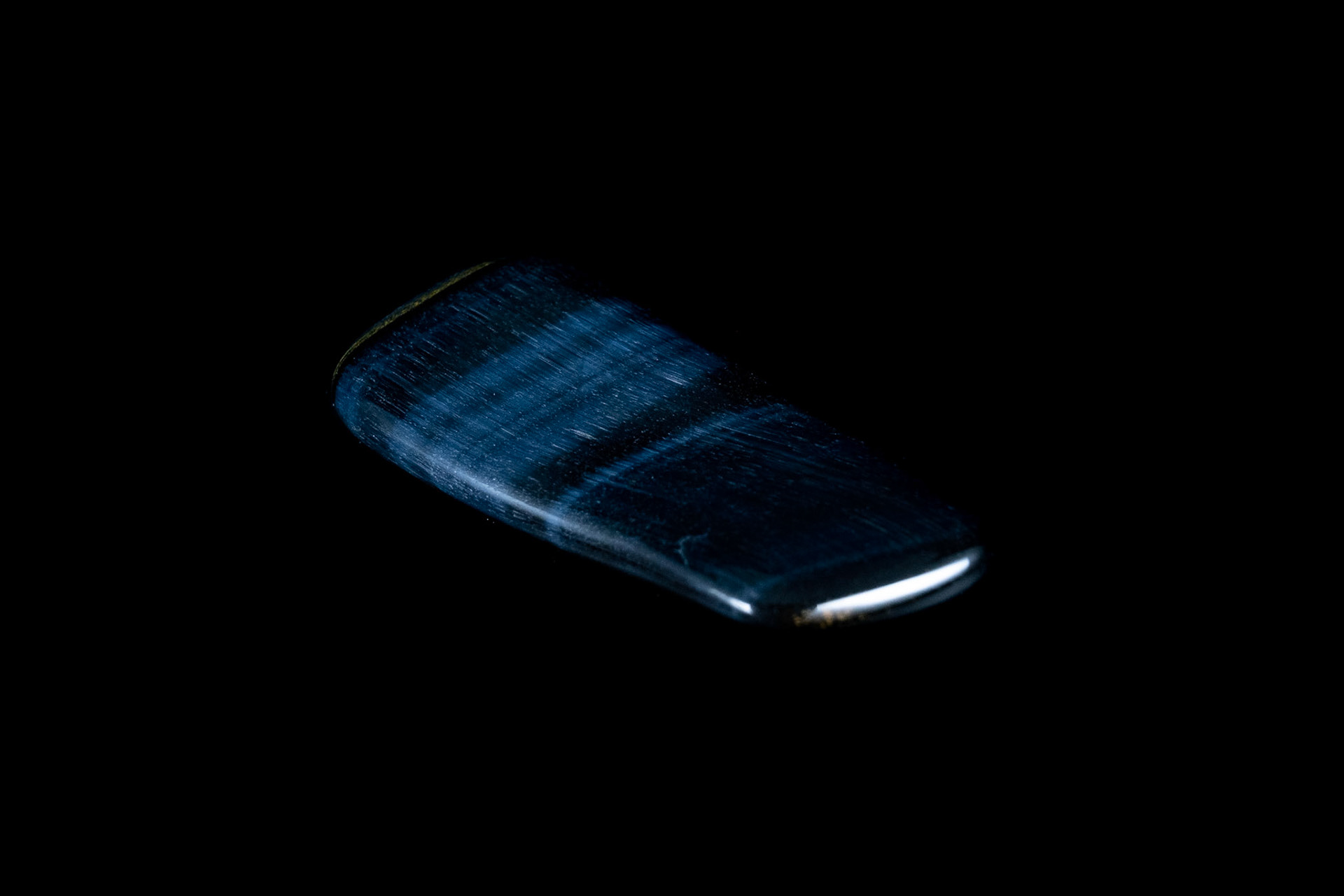 Hawk’s Eye Mineral on Black