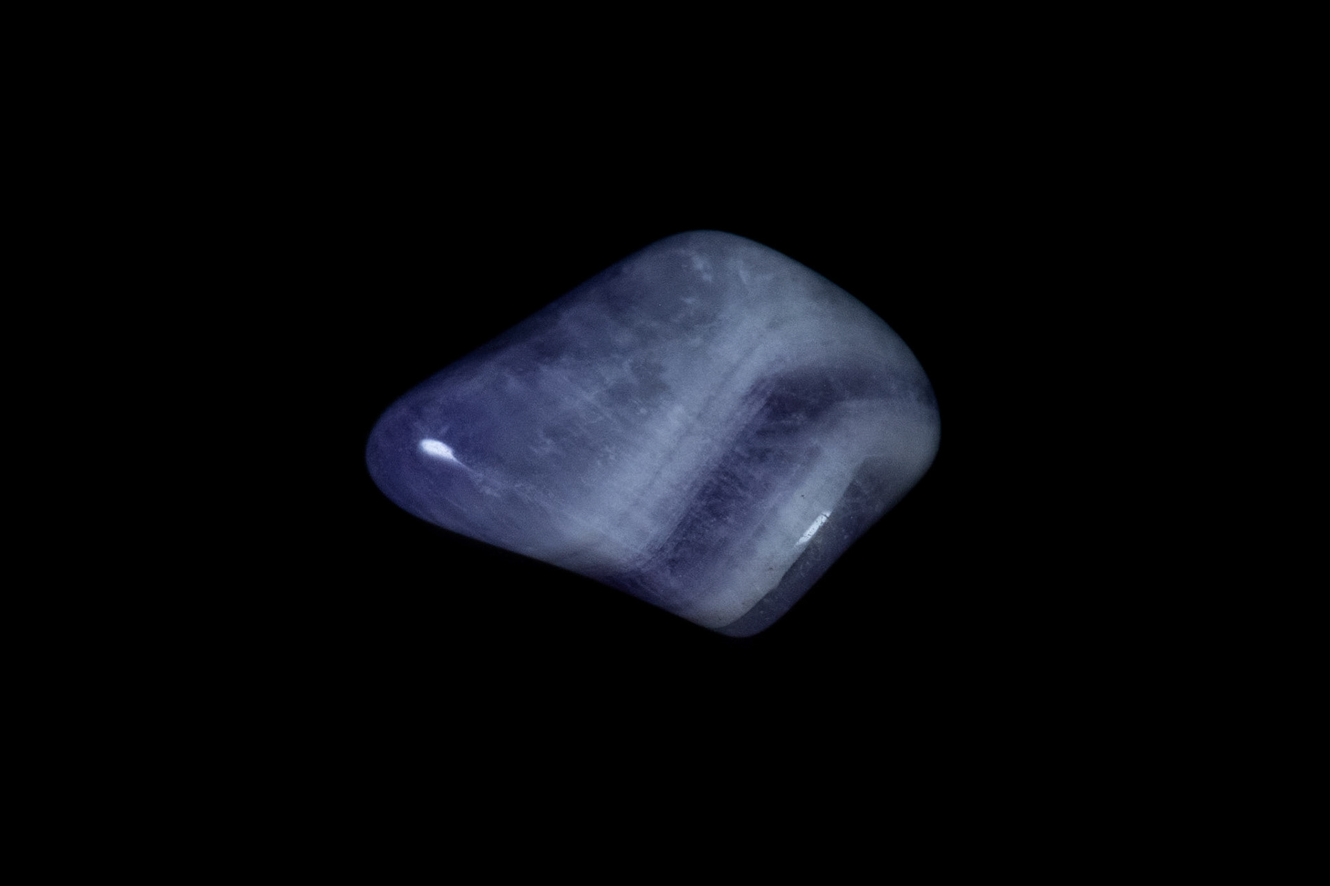 Purple Amethyst Quartz on Black