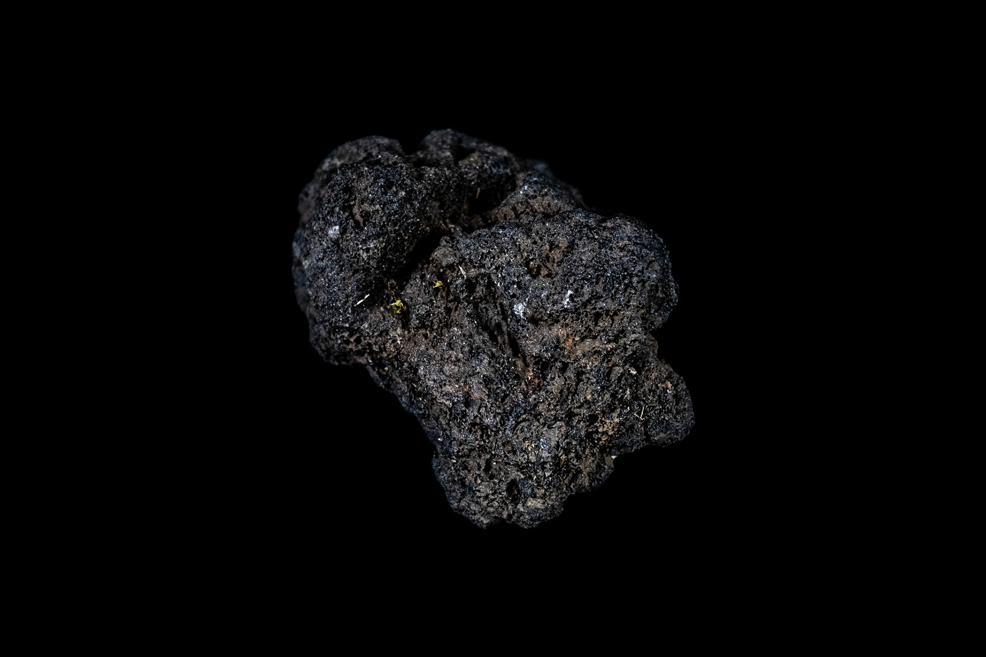 Black Cinder Lapilli from Fuji