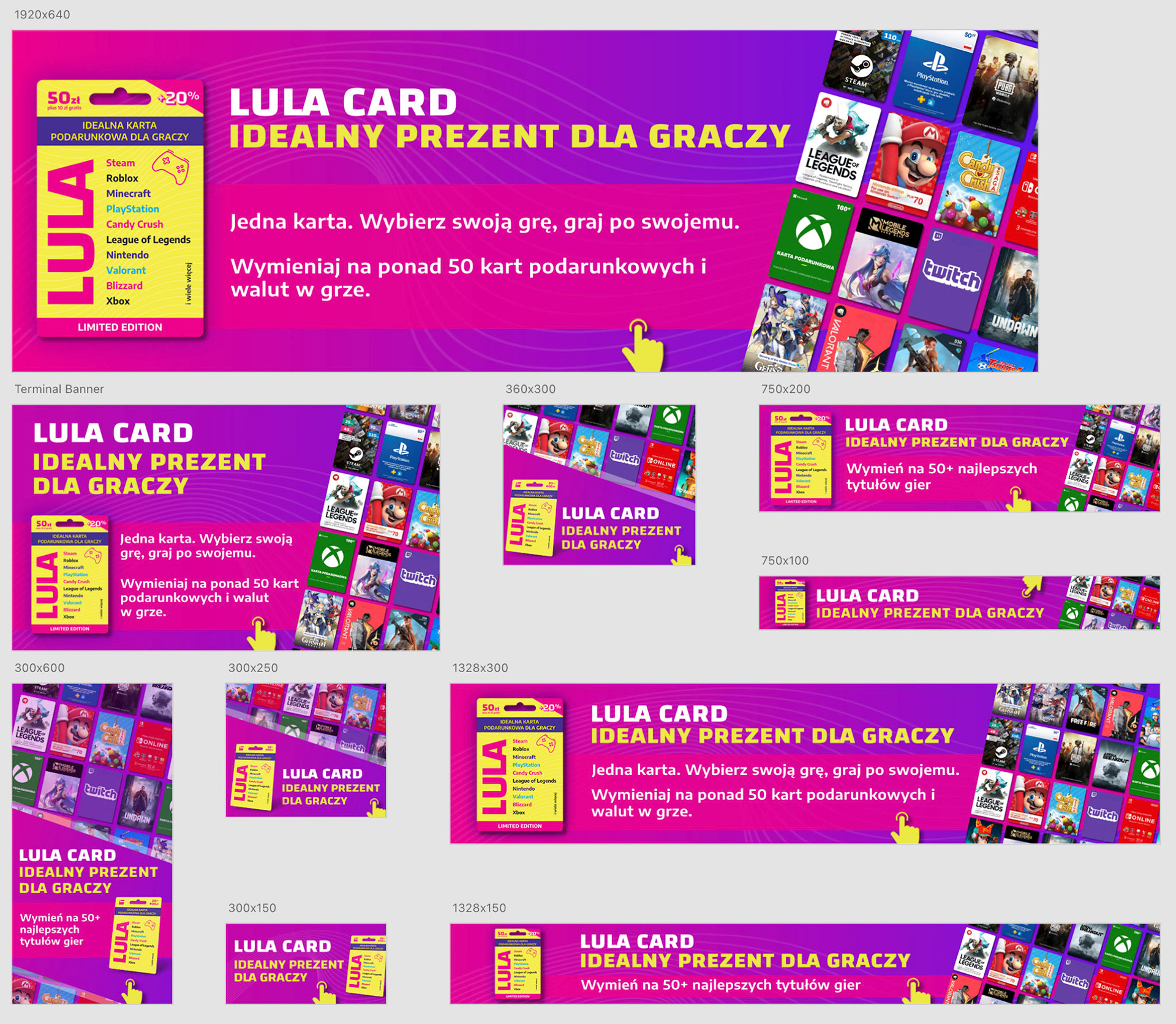 Online campaign banners