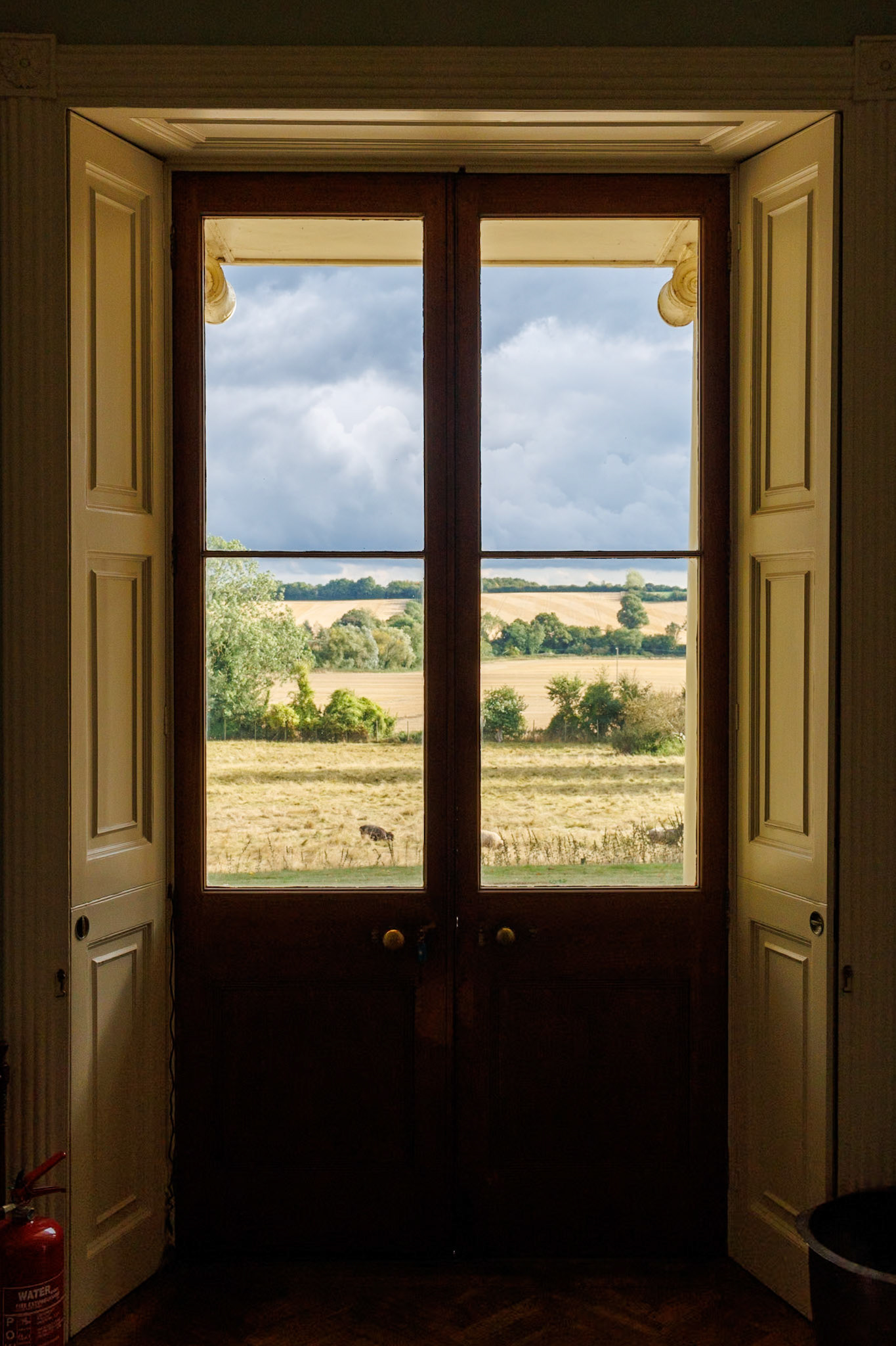 View out of the Front Door
