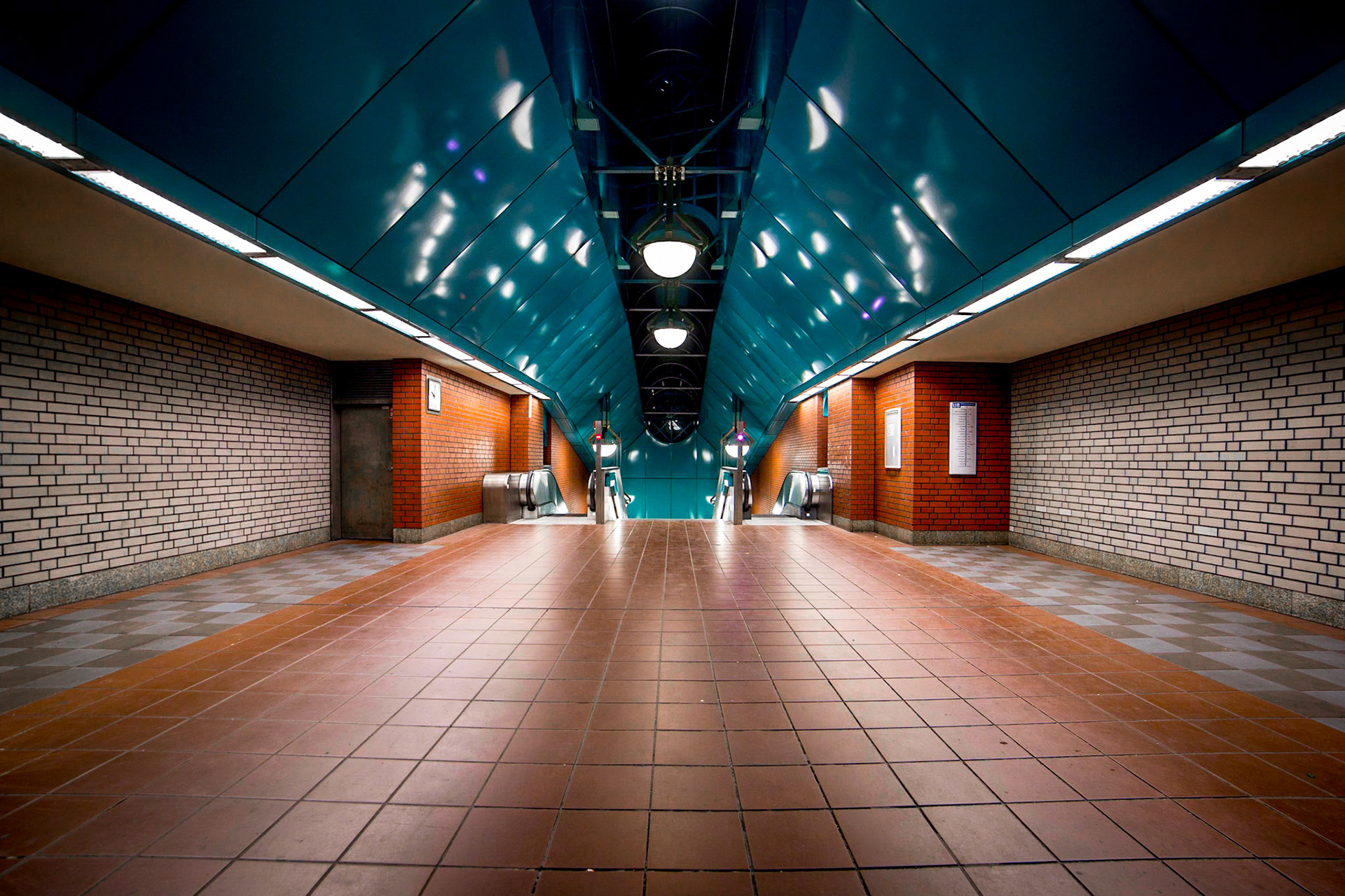 Subway station - Reinickendorf Rathaus - Berlin