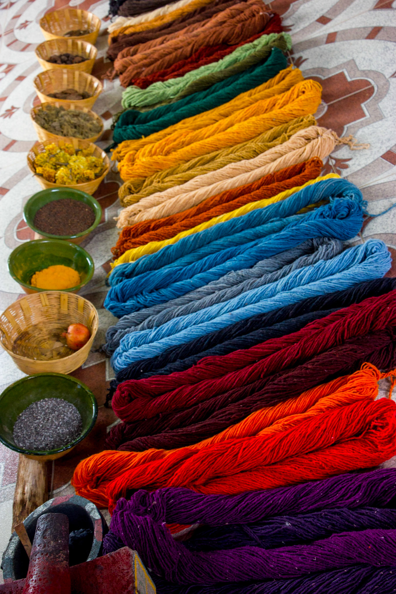 Weaving in Teotitlán del Valle- Oaxaca - Mexico