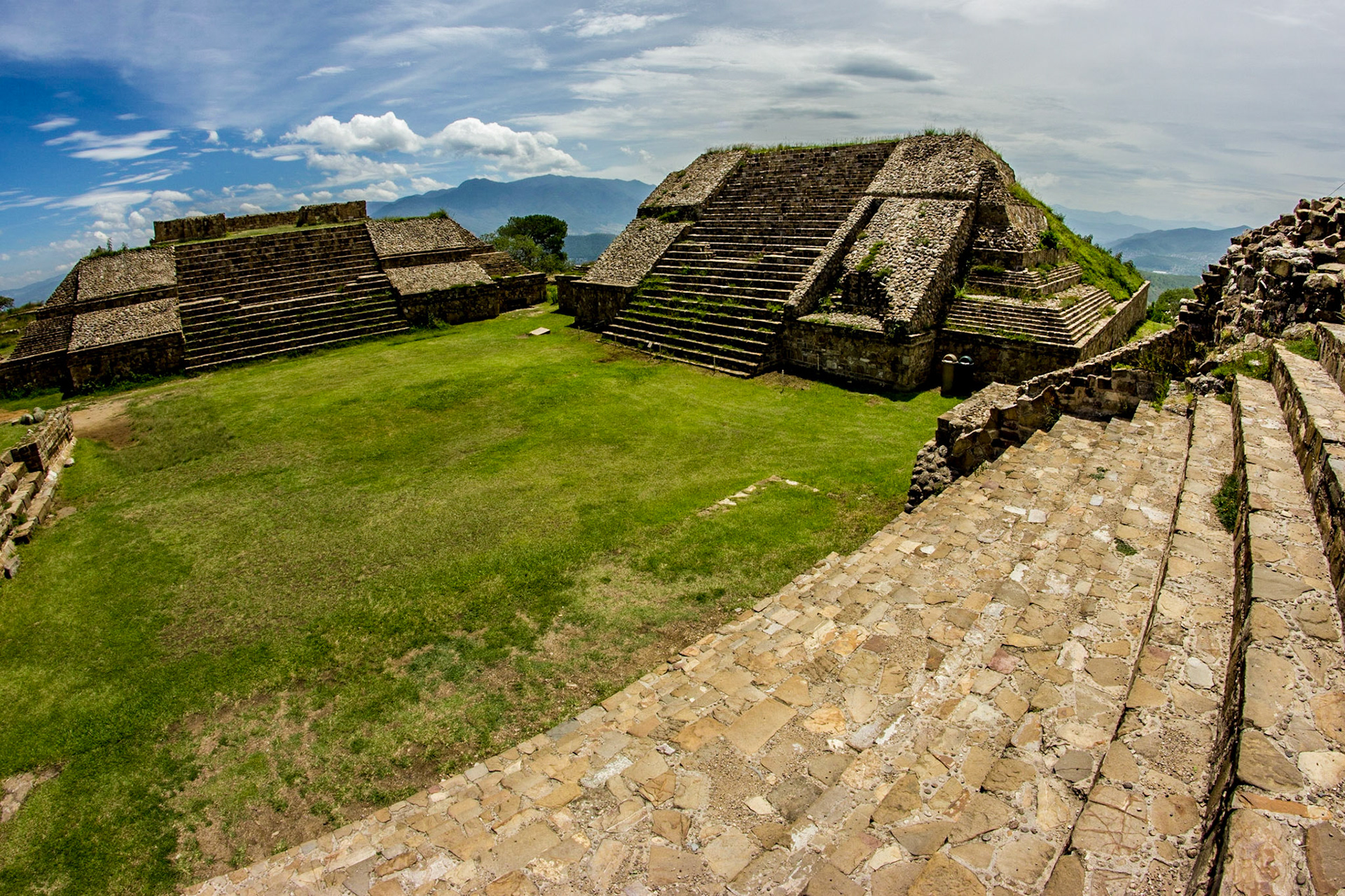 Archaeological ruins of Monte Alban - Oaxaca - Mexico