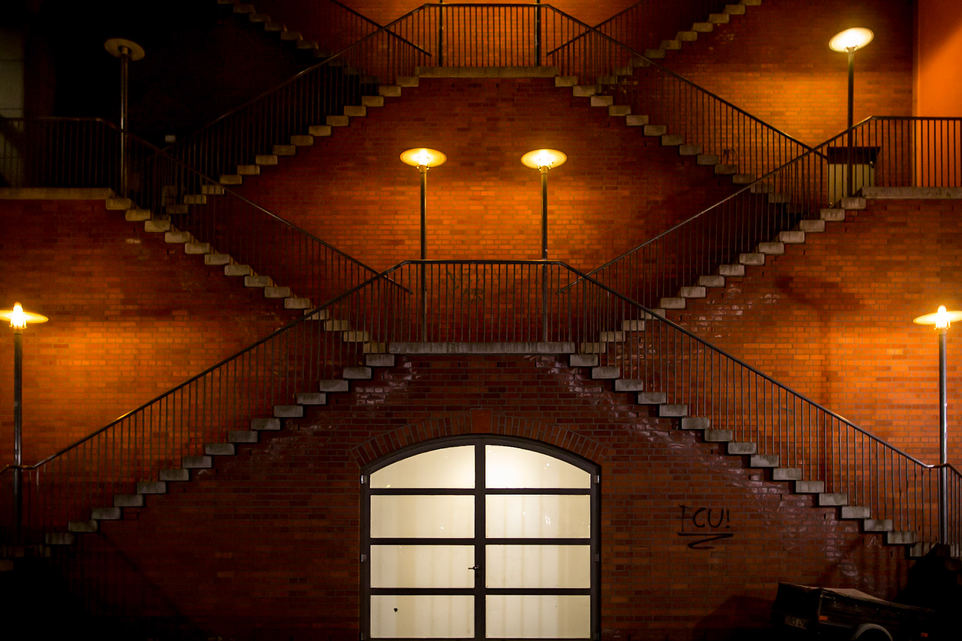 Staircase at the Bohemian brewery  - Friedenstraße - Berlin