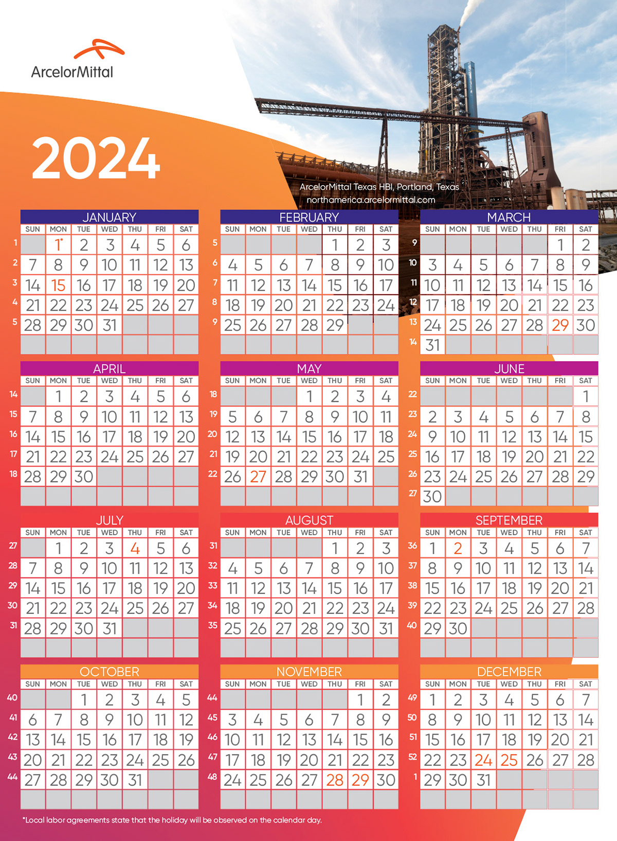 24x36 calendar