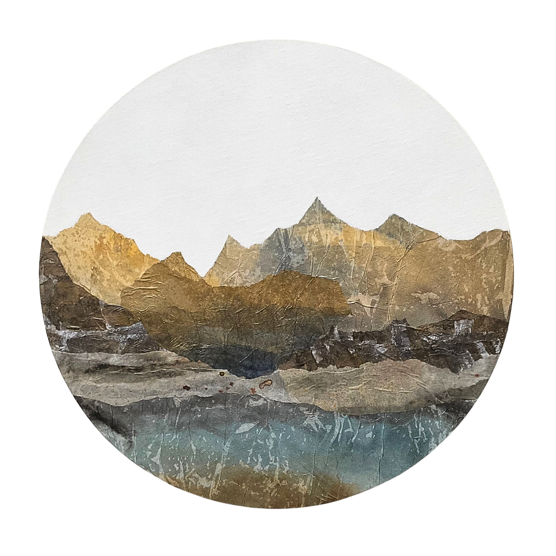 "Taliscas #15" Mixed media / Collage 40cm