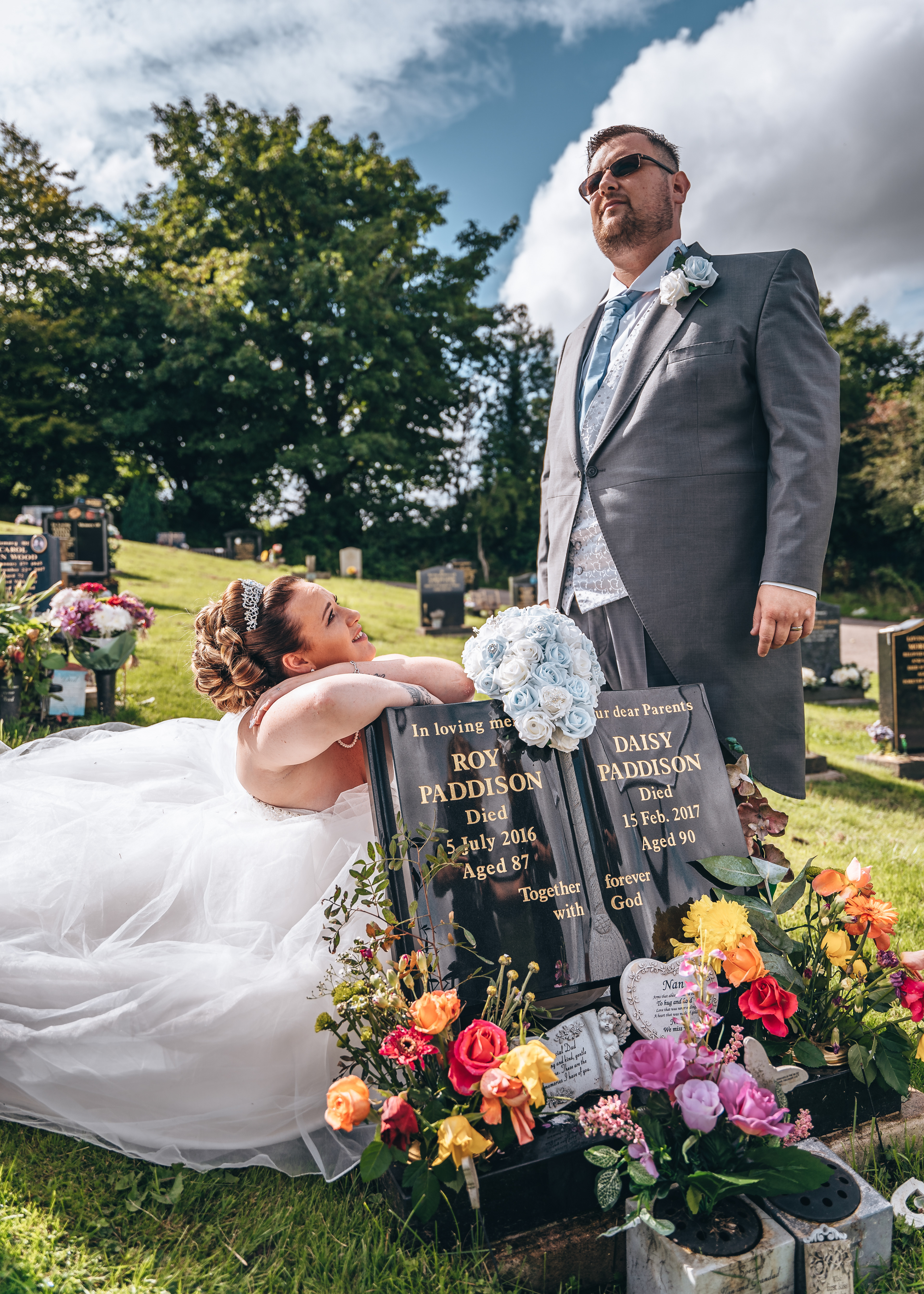 John and Lisa, Wedding day 2021