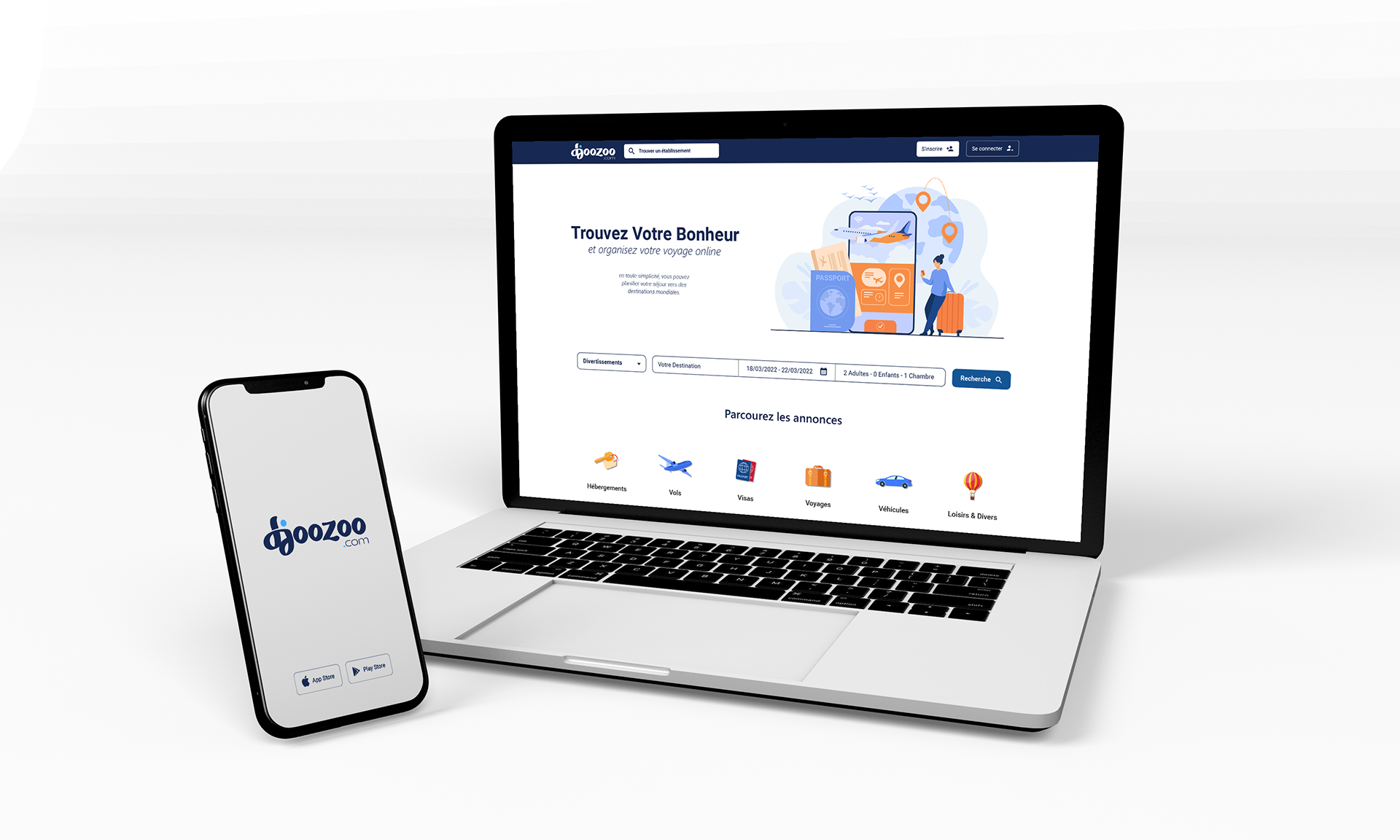 Travel Website UI/UX design