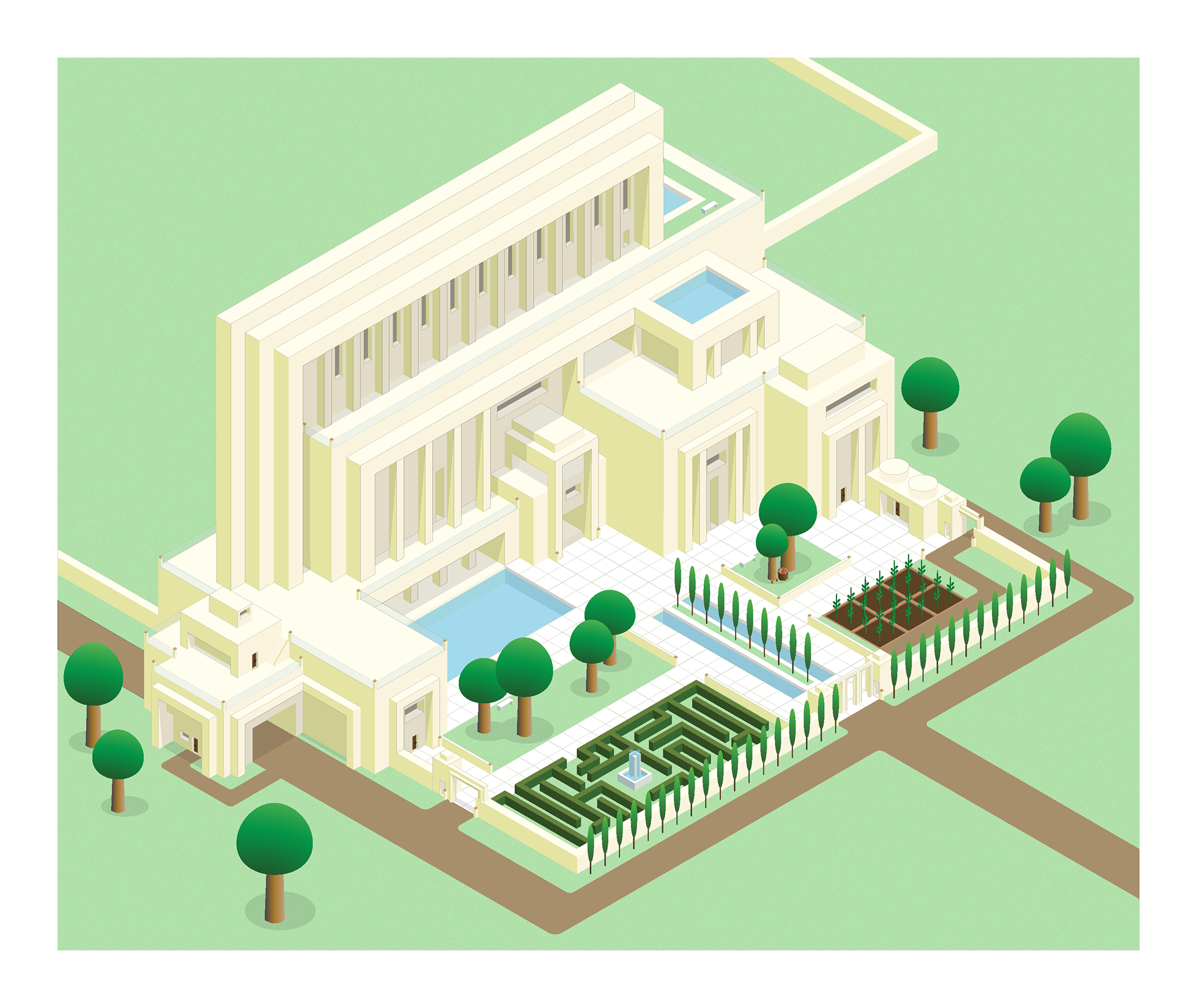 Isometric Estate