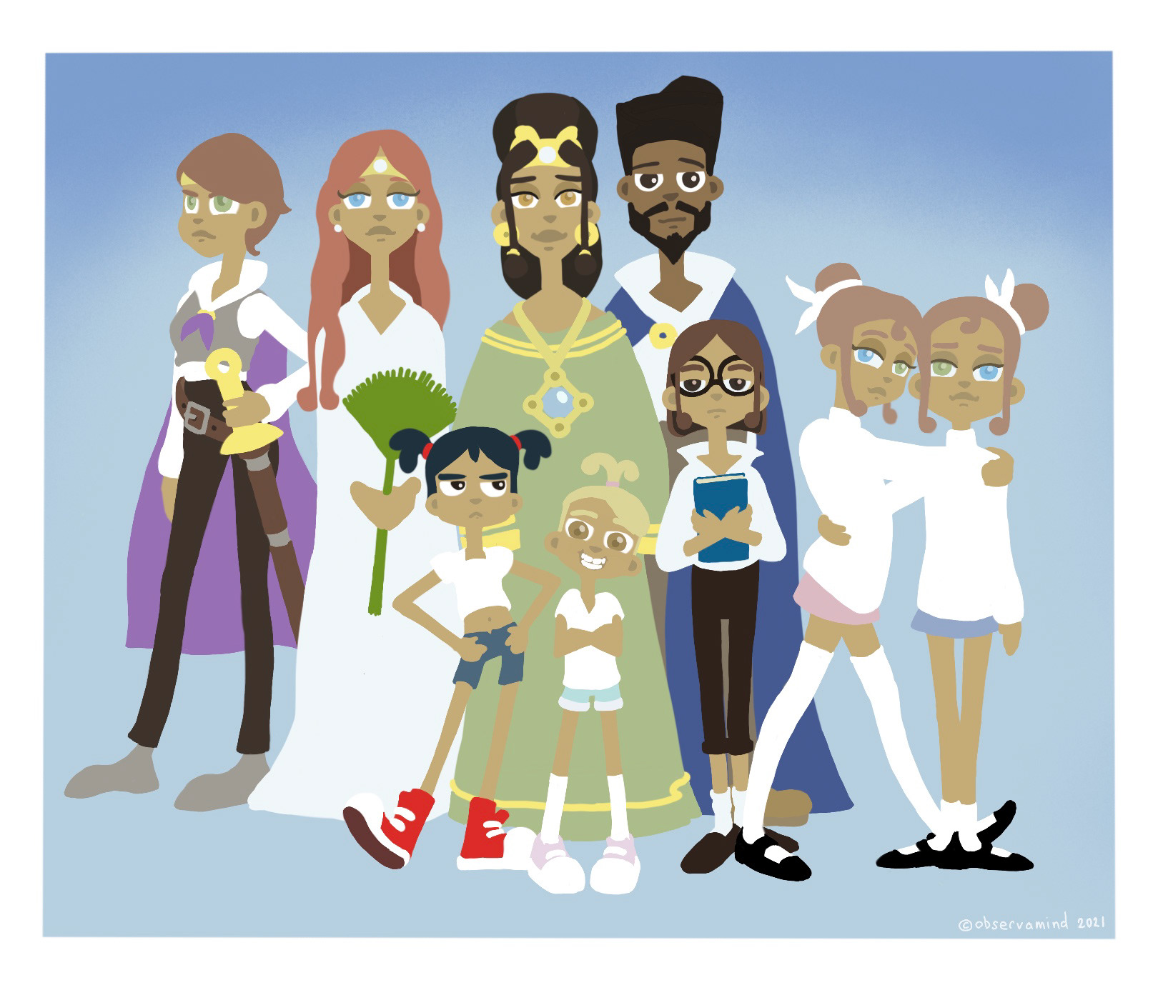 Family Portrait - Seven Sisters