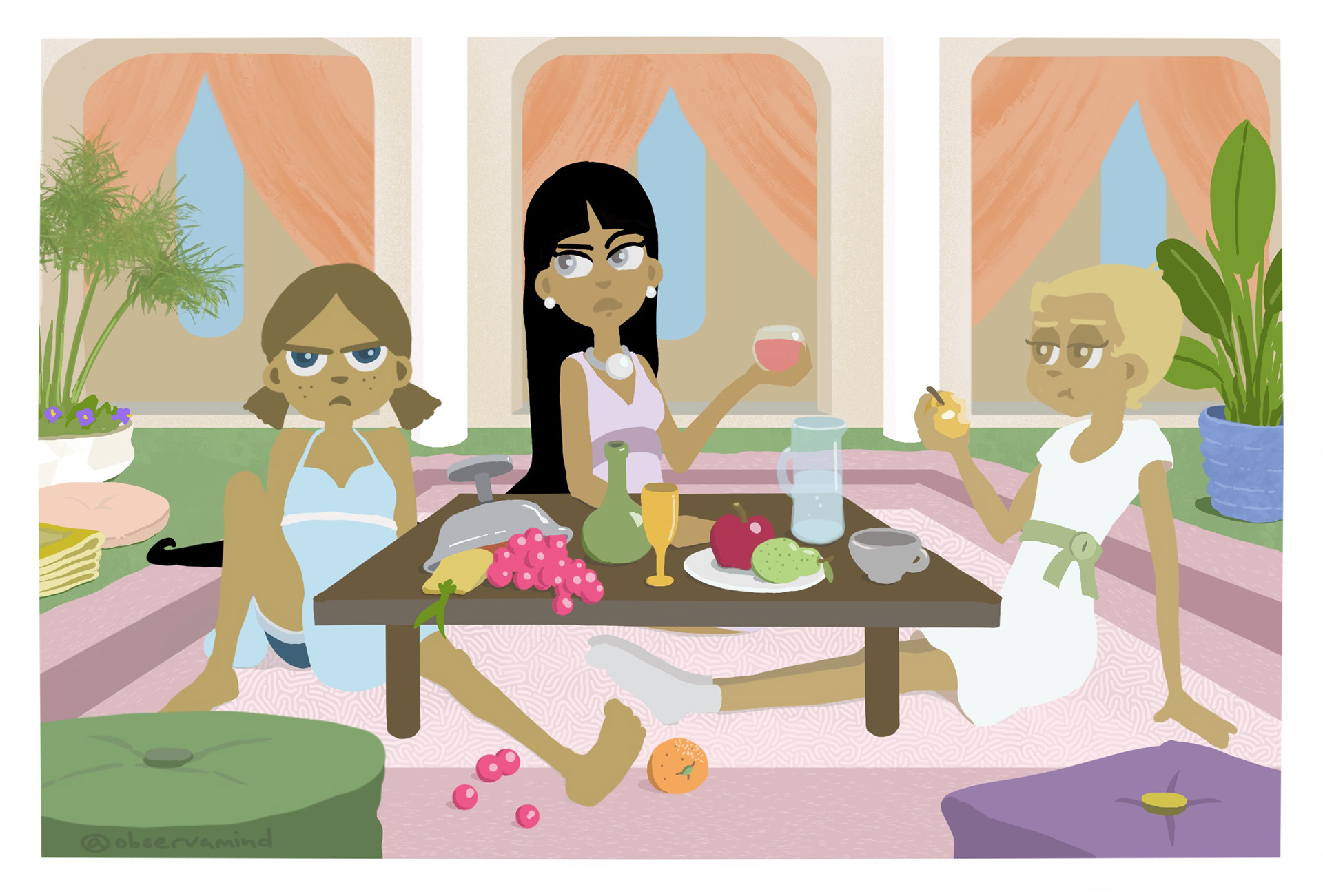 Three Ladies - Each one unique..